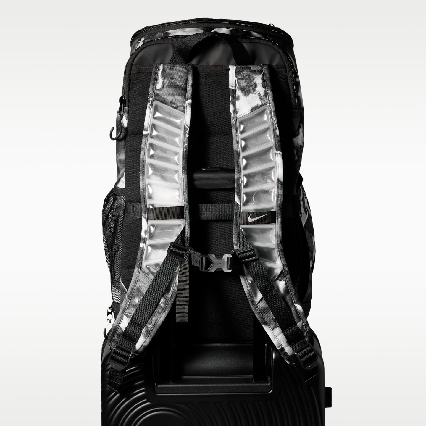 Рюкзак Nike Varsity Elite Printed (32L), цвет: Чёрный / Синий — фото 12