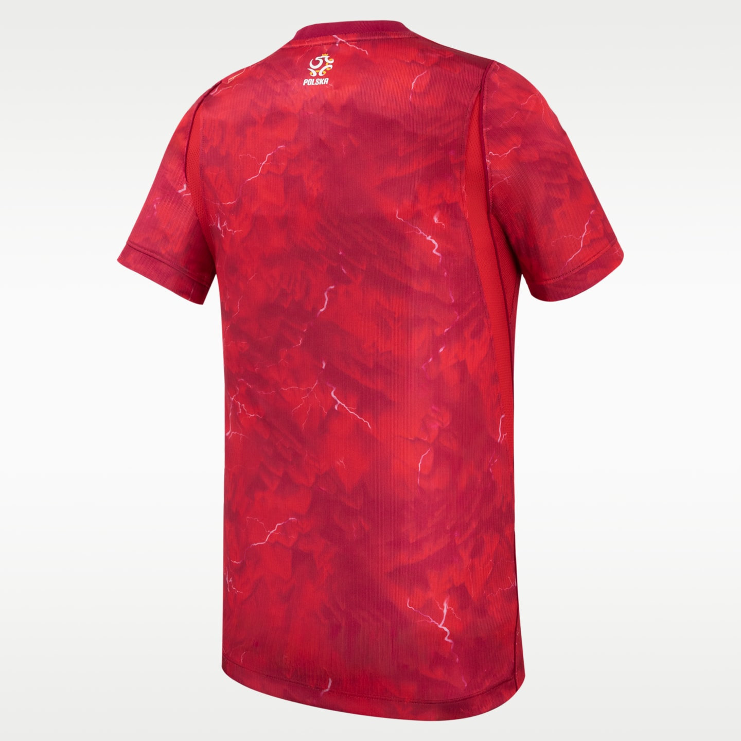 Детский топ Nike Poland 2026 Soccer Replica Jersey, цвет: Красный — фото 2