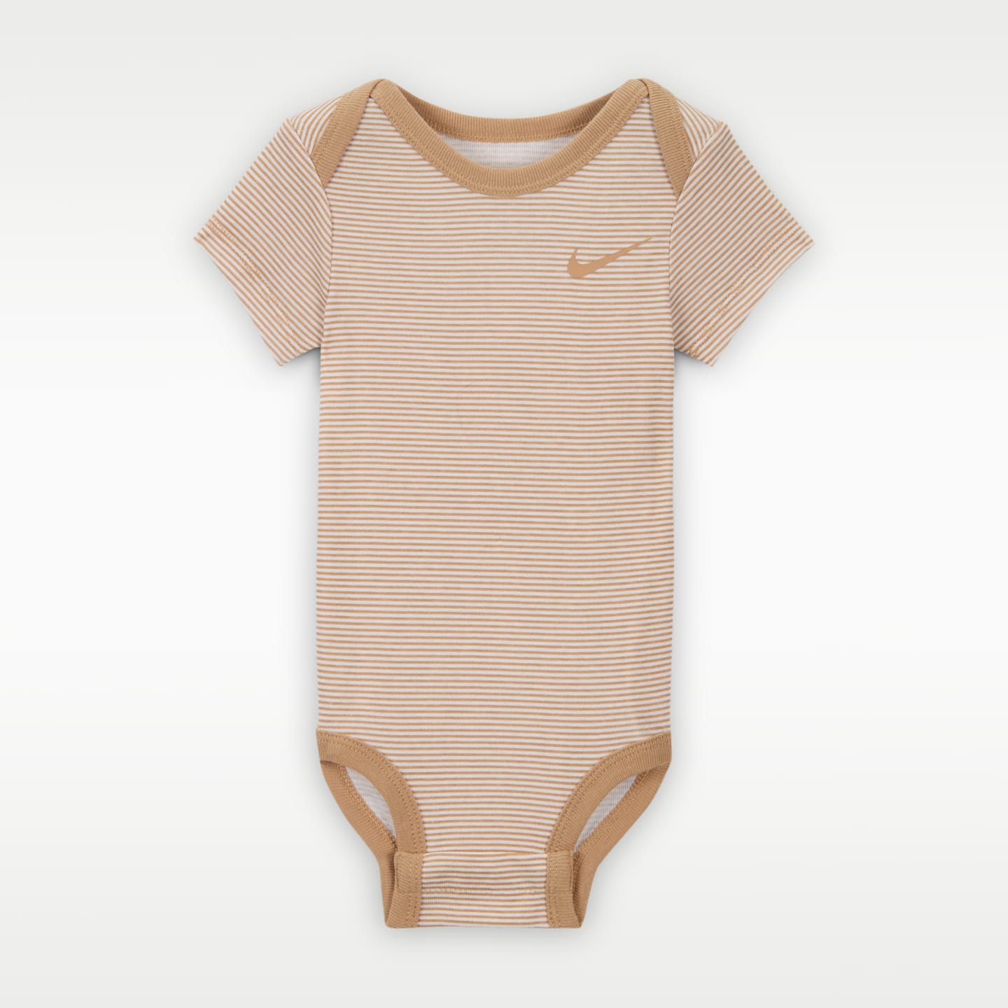 Комплект из трёх предметов для малышей Nike: боди и брюки, 0-9 мес, цвет: Бледная слоновая кость — фото 4