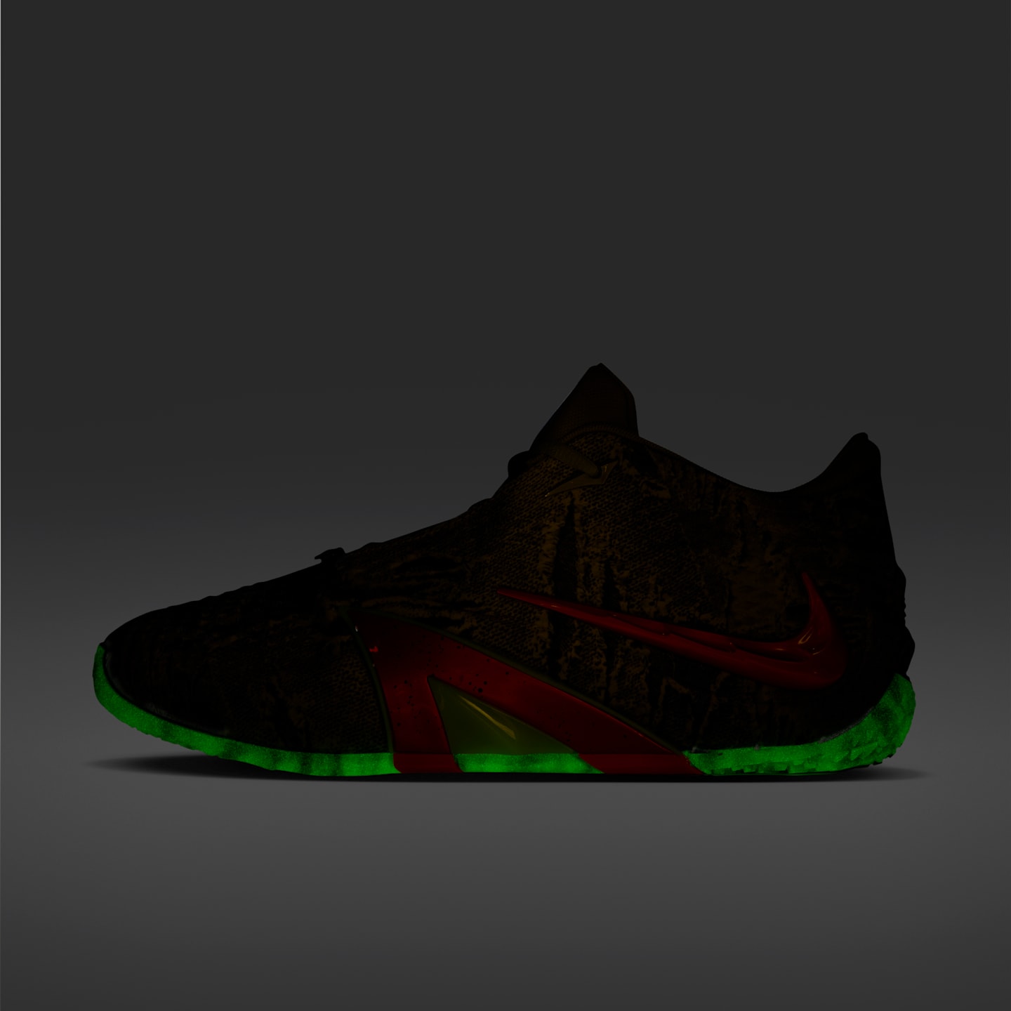 Мужские кроссовки Nike Ja 4 "Zombie" Basketball, цвет: Зелёный / Светлый лимонный — фото 9