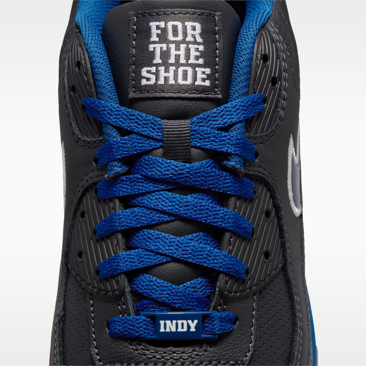 Мужские кроссовки Nike Air Max 90 (Indianapolis Colts) NFL, цвет: Антрацитовый / Синий — фото 9