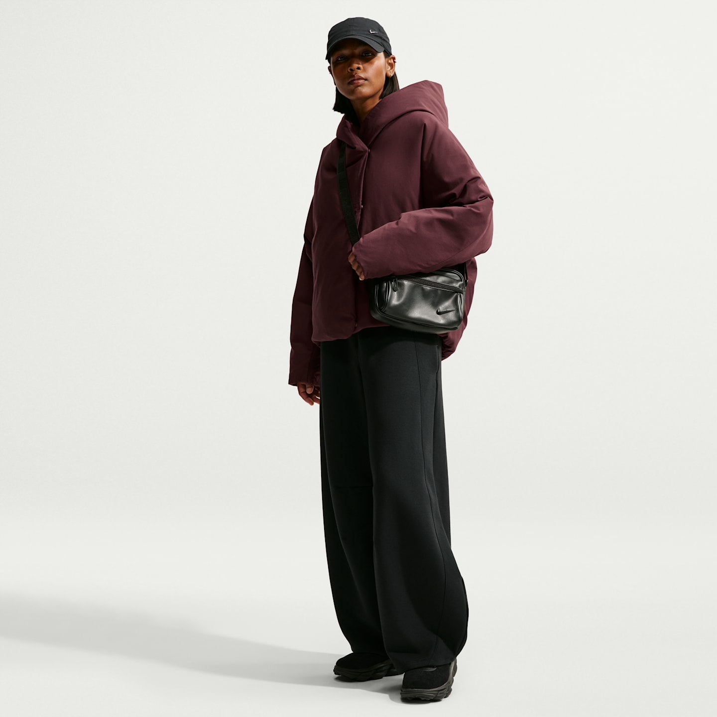 Женская пуховая куртка Nike 24.7 OuterCalm Therma-FIT, цвет: Mystic Dates/Light Boulder — фото 4