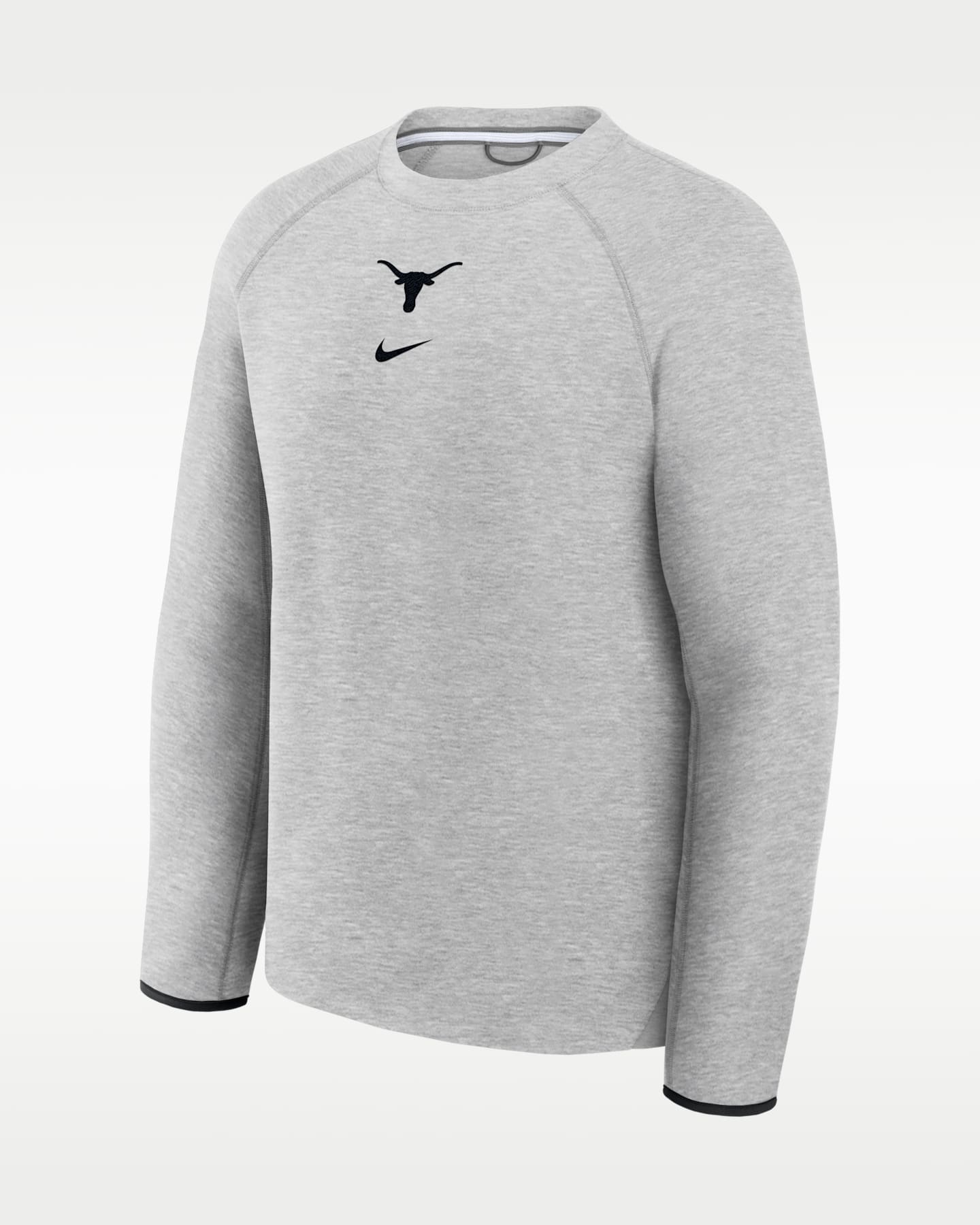 Мужской флисовый свитшот Nike Texas Tech, цвет: Серый — фото 3