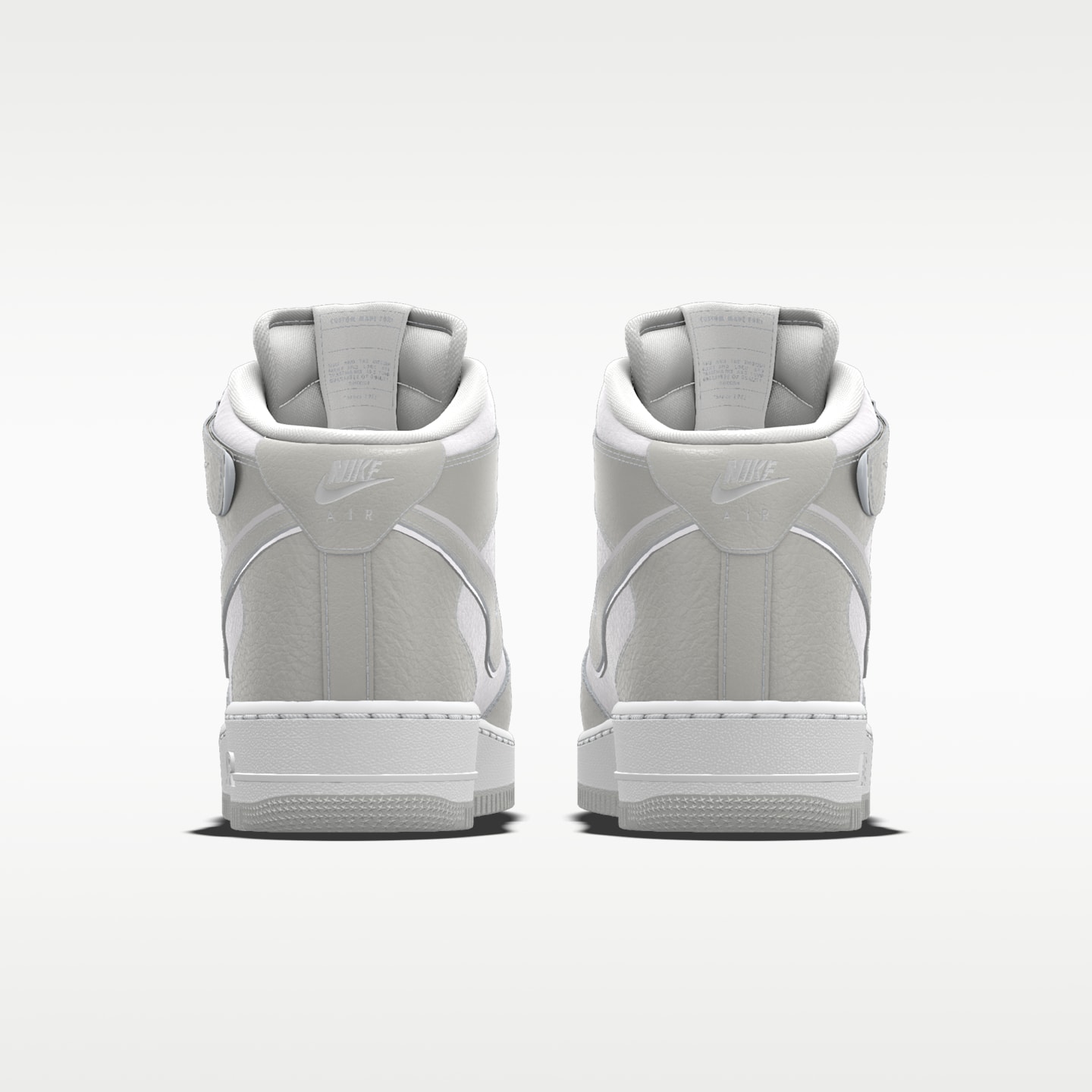 Женские кроссовки Nike Air Force 1 Mid By You Custom, цвет: Разноцветный — фото 5