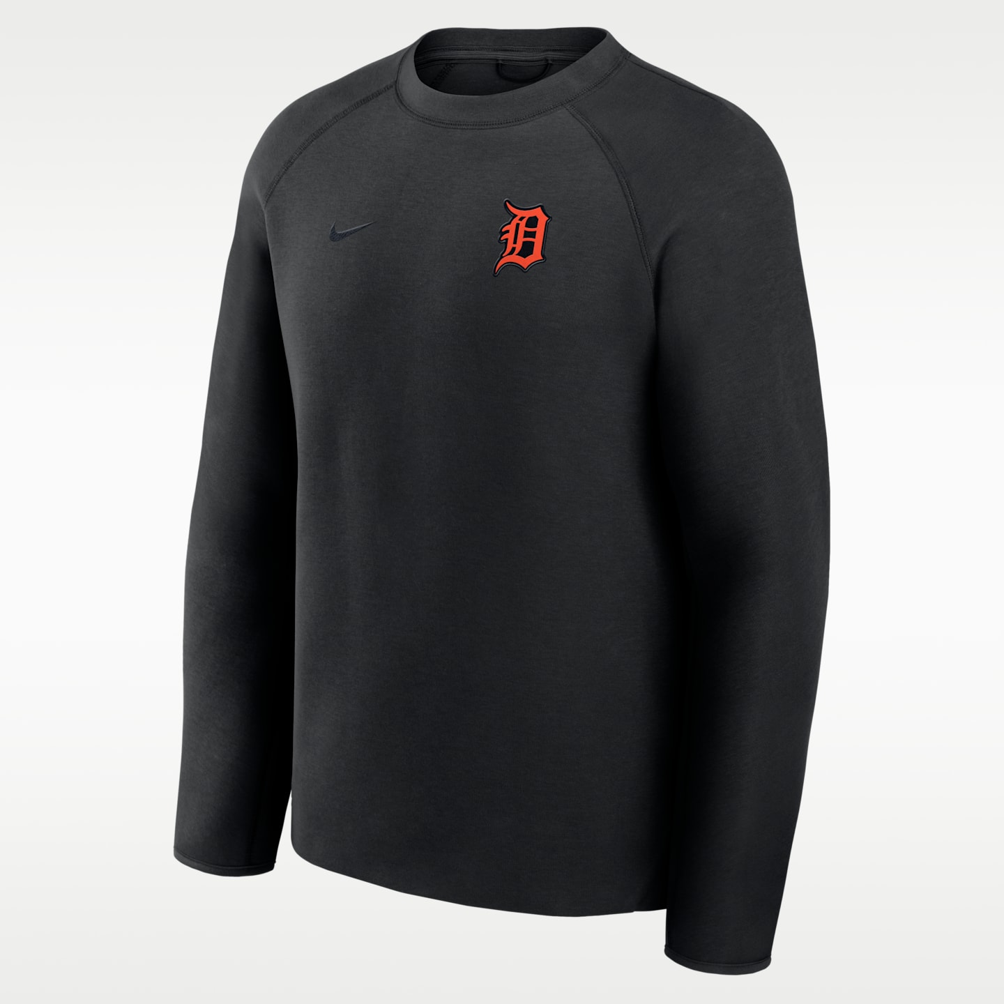 Мужской свитшот Nike Detroit Tigers Tech Fleece MLB, цвет: Чёрный