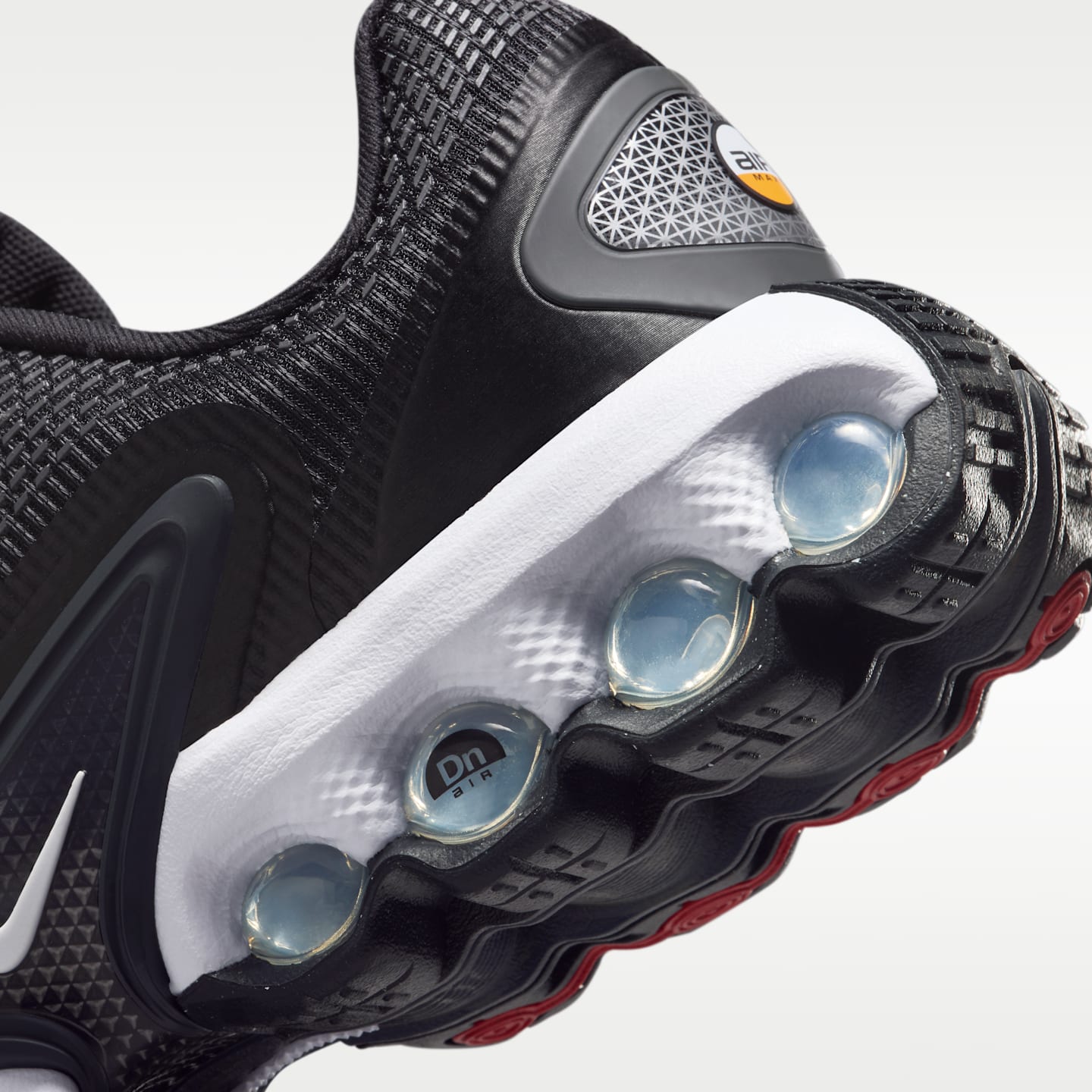 Детские кроссовки Nike Air Max Dn, цвет: Чёрный / Тёмный серый — фото 8