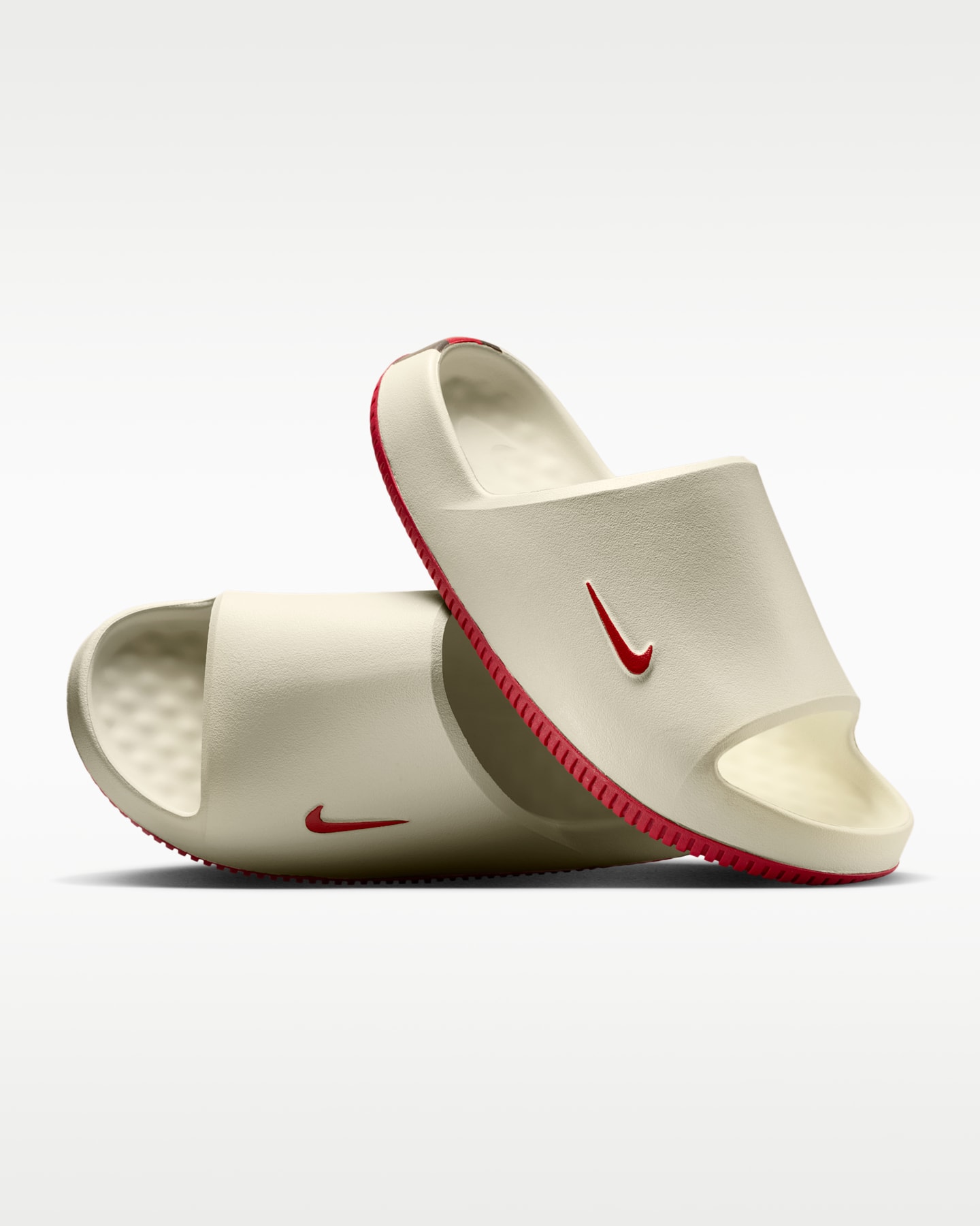 Мужские сандалии Nike Calm (Tampa Bay Buccaneers) NFL, цвет: Молочный / Оловянный — фото 7