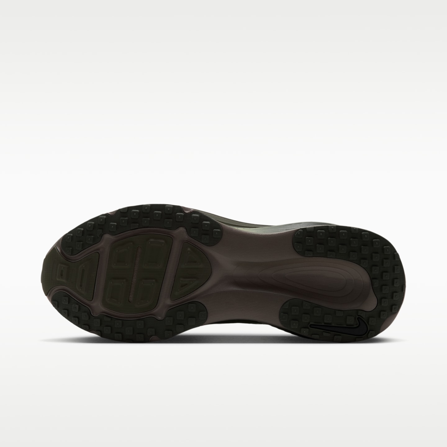 Мужские кроссовки Nike Vomero 18 Road Running, цвет: Хаки / Чёрный — фото 2