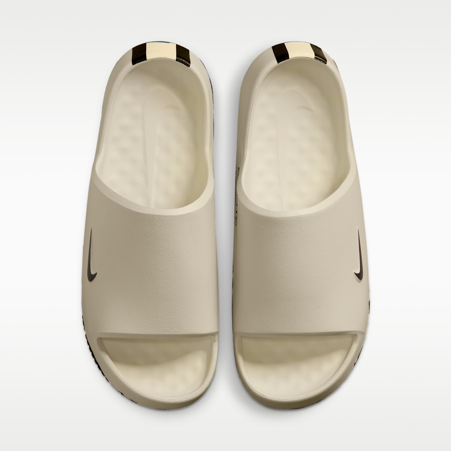 Мужские сандалии Nike Calm (New Orleans Saints) NFL, цвет: Молочный / Золотой — фото 5