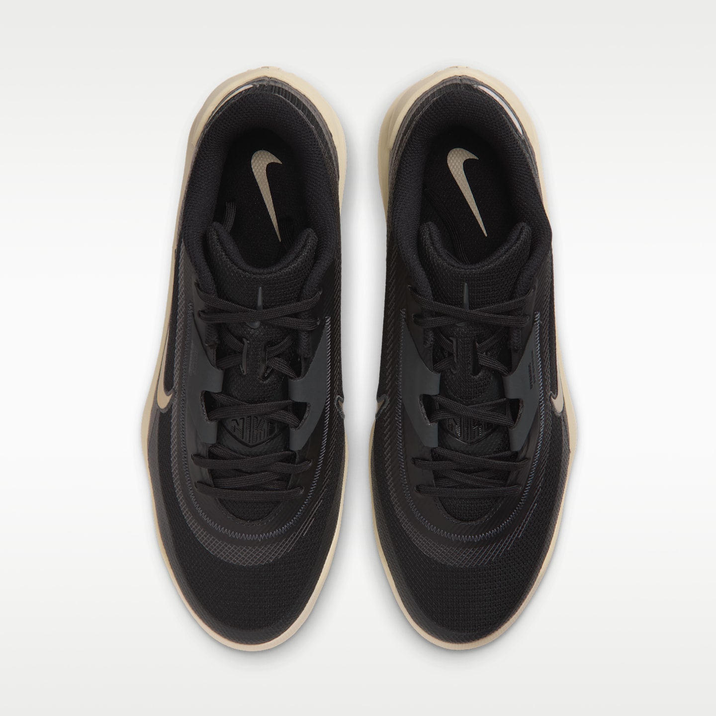 Бейсбольные бутсы Nike Diamond Showcase MCS, цвет: Чёрный / Светлый хаки — фото 4