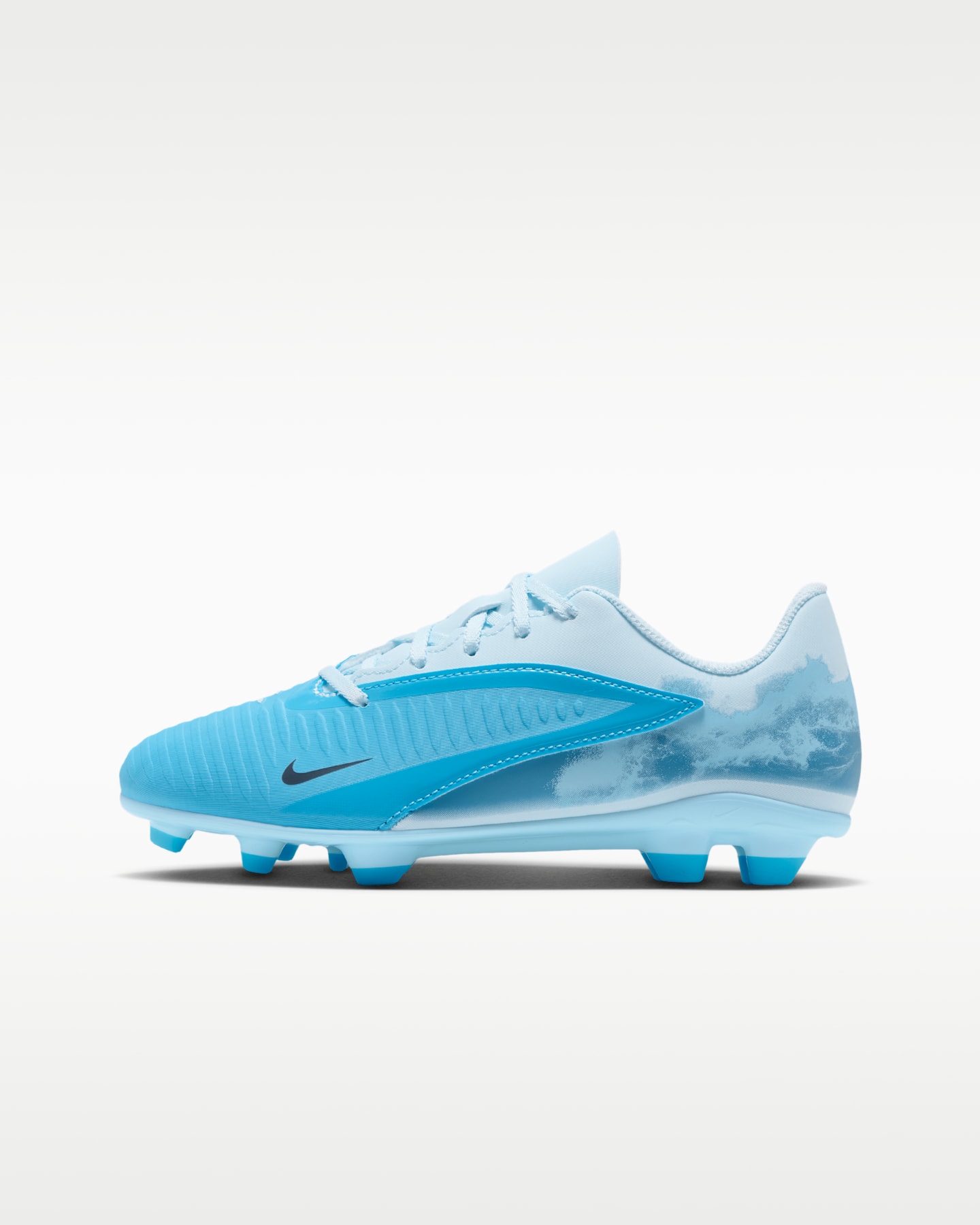 Детские кроссовки Nike Jr. Phantom 6 Low Club Turf Soccer, цвет: Синий — фото 10
