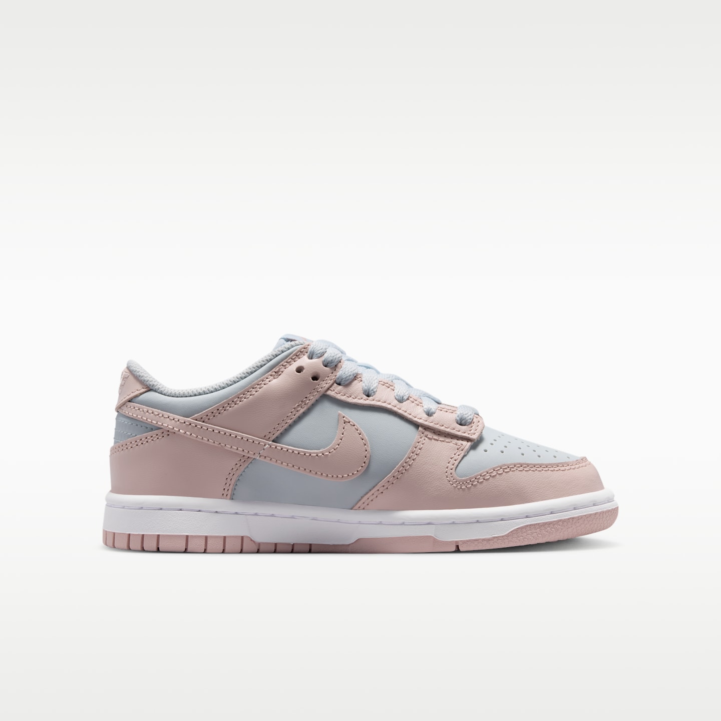 Детские кроссовки Nike Dunk Low Baby/Toddler Shoes, цвет: Белый / Красный, вариант 1 — фото 3