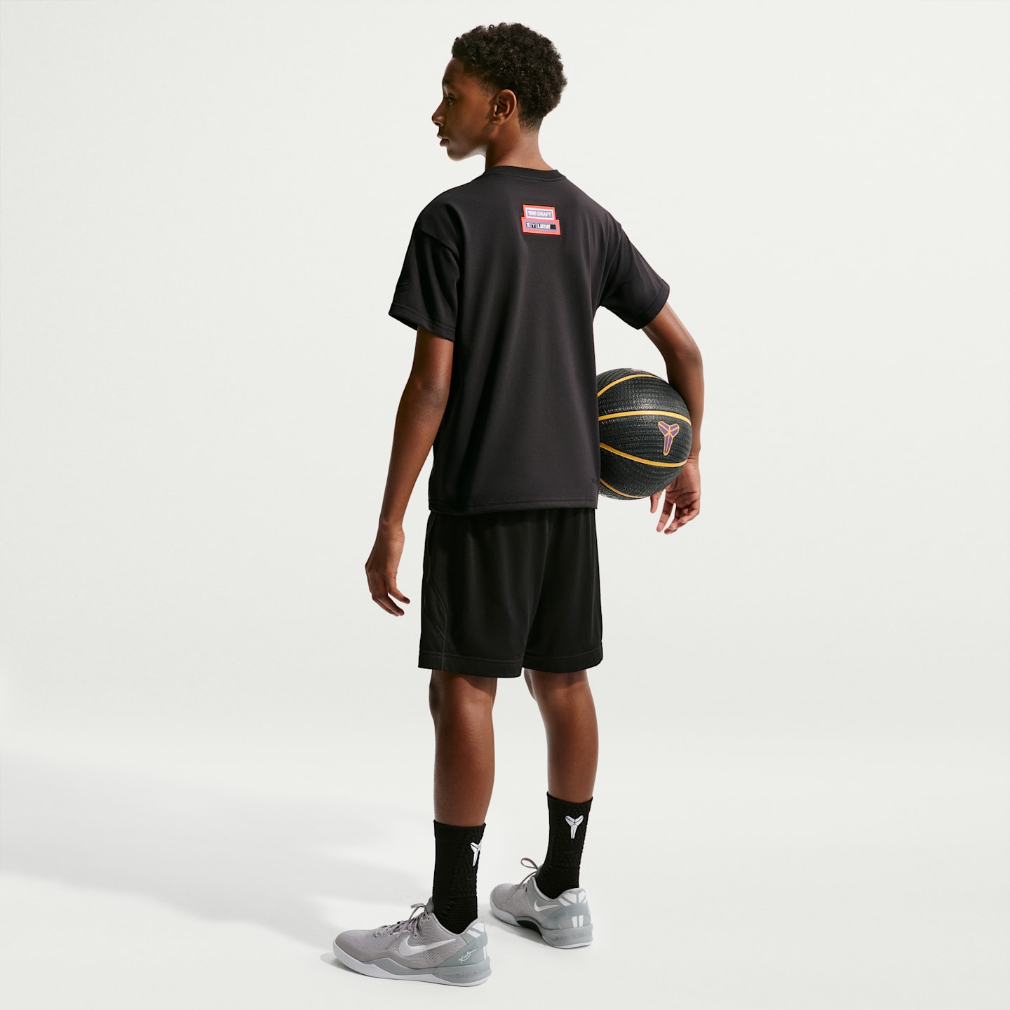 Детская футболка Nike Kobe Dri-FIT, цвет: Чёрный — фото 5