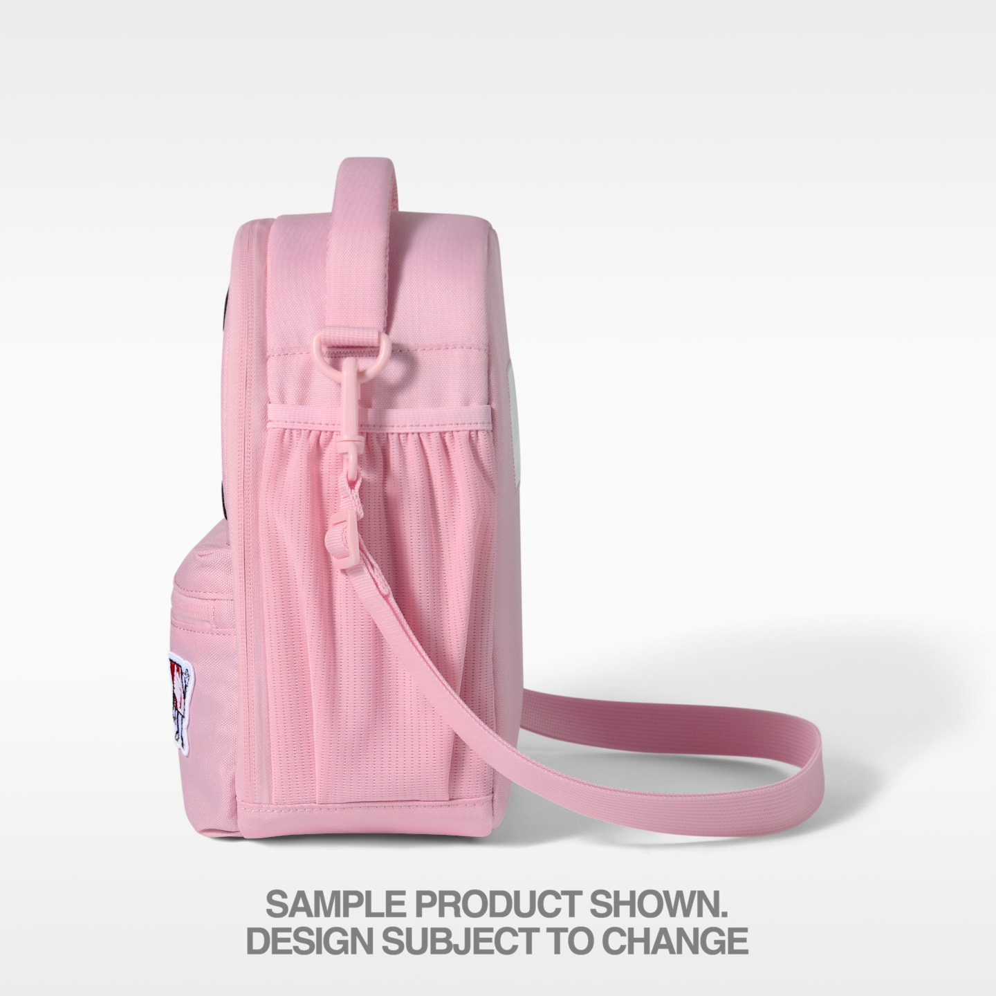 Детская сумка Nike Patch Lunch Tote (4L), цвет: Средний мягкий розовый — фото 3