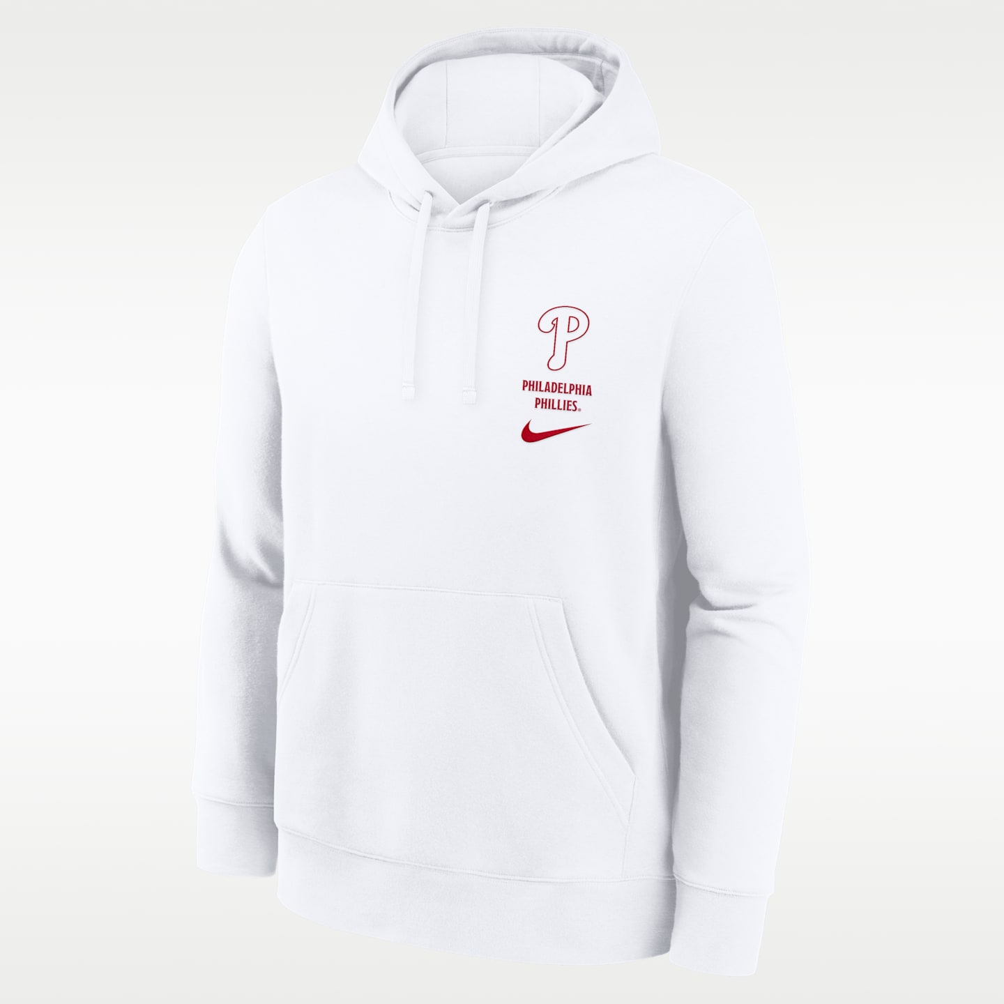 Мужская худи Nike Philadelphia Phillies Minimal Club MLB, цвет: Белый — фото 1