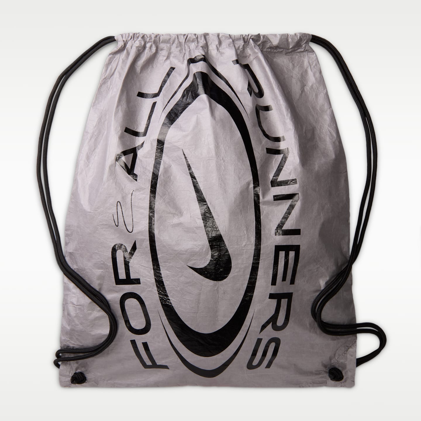 Мужские беговые кроссовки Nike Vomero Plus x Distance для шоссе, цвет: Белый / Чёрный — фото 11