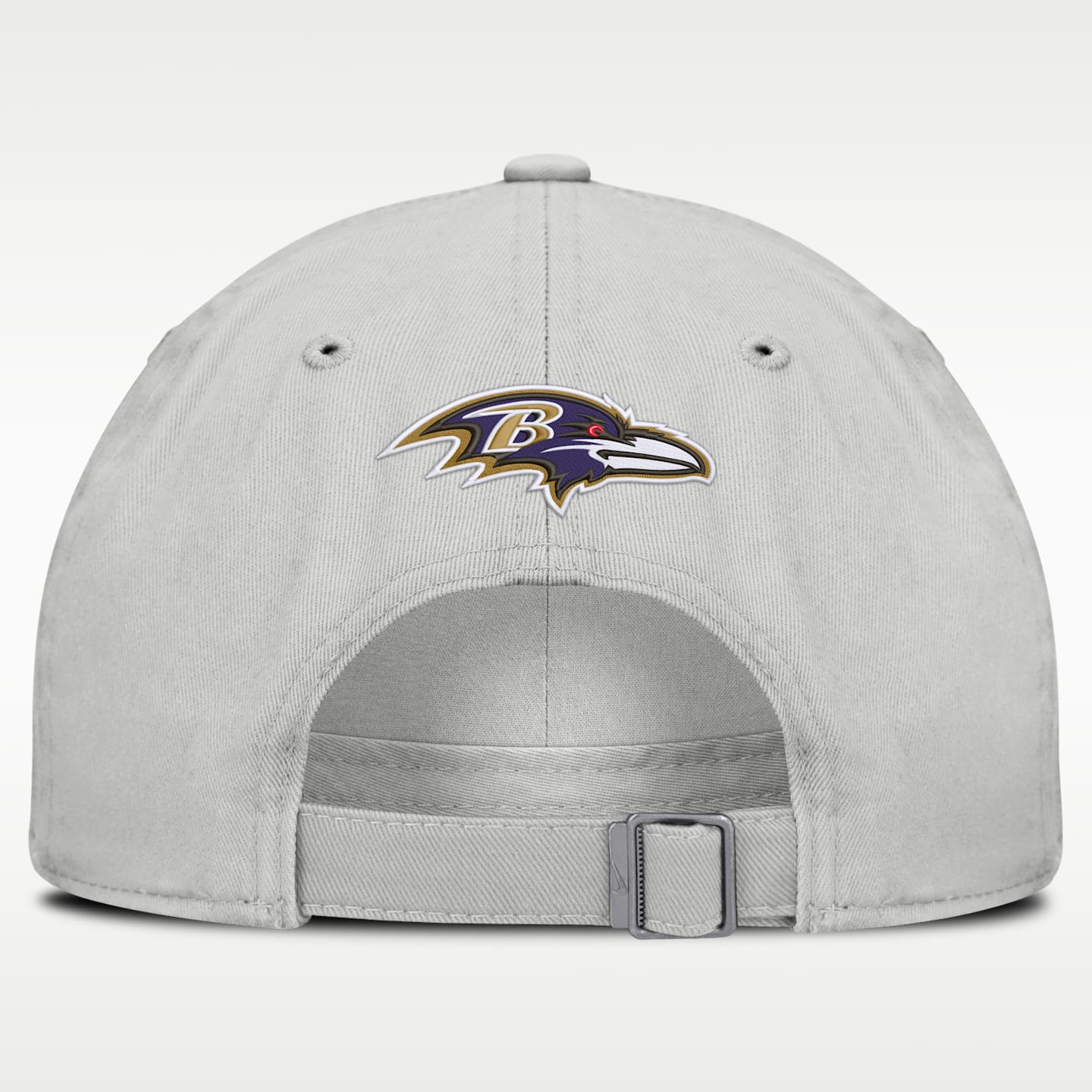Мужская регулируемая бейсболка Nike Baltimore Ravens Primetime Club Arched NFL, цвет: Серый — фото 2