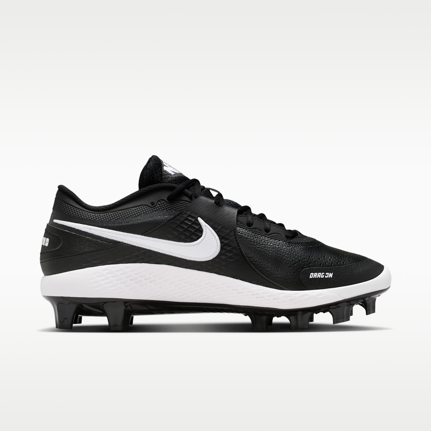 Женские кроссовки Nike Diamond Gamer MCS Baseball, цвет: Чёрный / Белый — фото 3