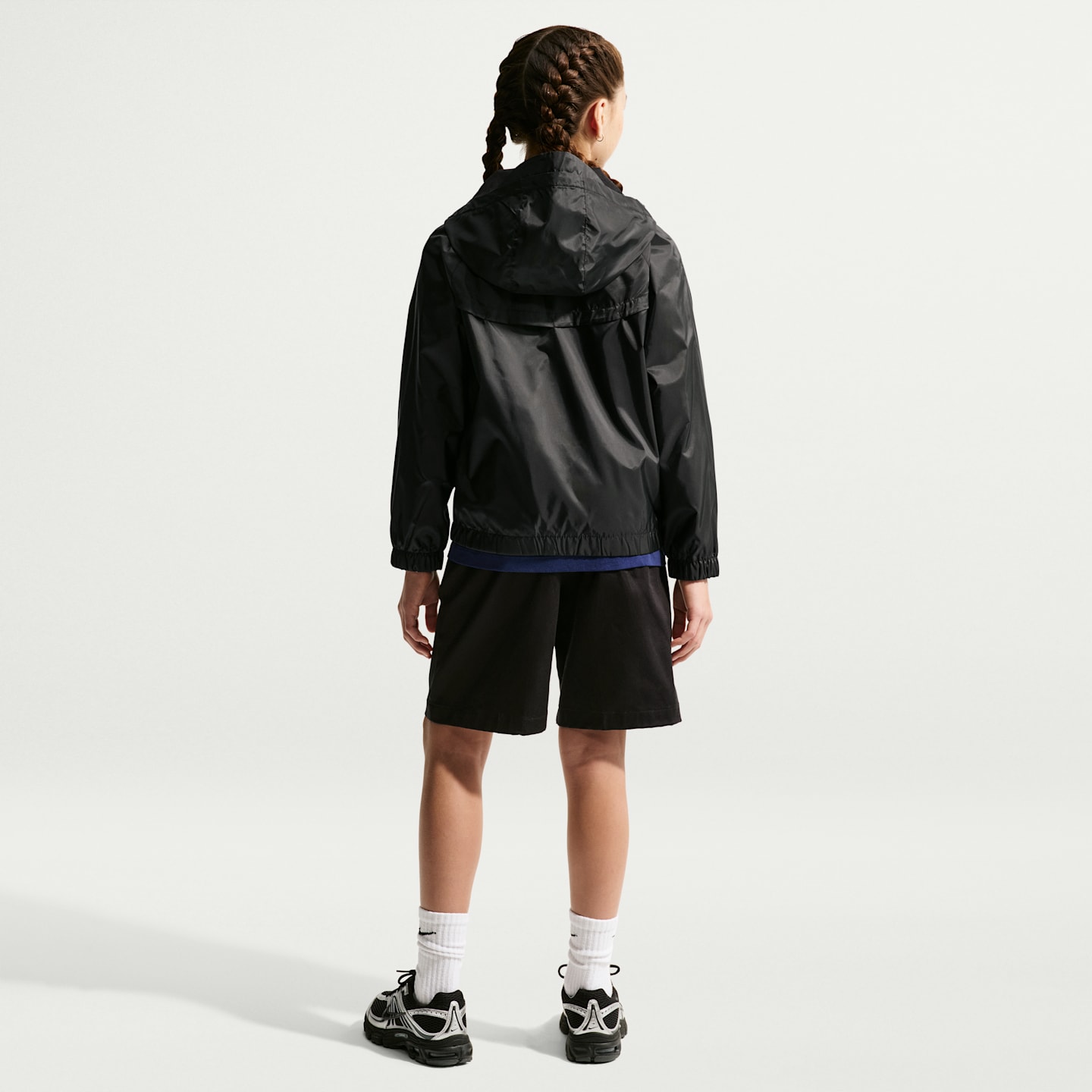 Детская куртка Nike Norway Dri-FIT Soccer Anthem, цвет: Чёрный / Красный — фото 5