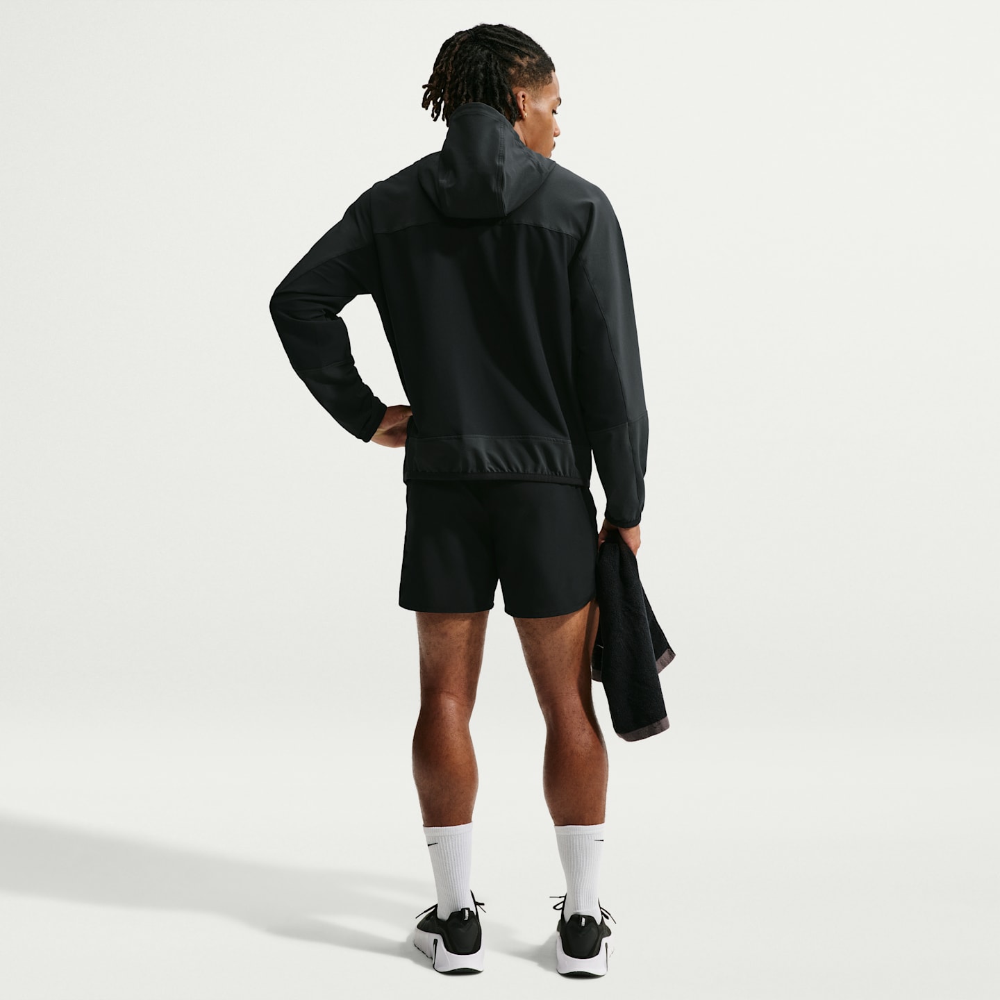 Мужская универсальная куртка Nike Unlimited Repel, цвет: Чёрный — фото 5