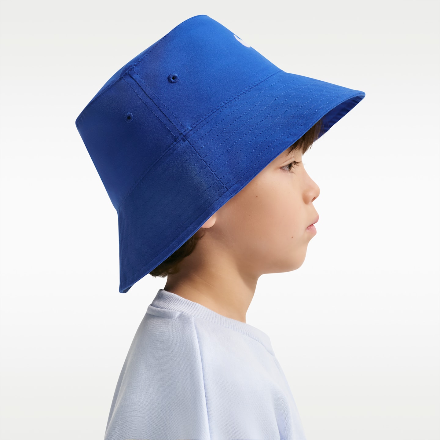 Детская панама Nike Bucket Hat, цвет: Королевский синий — фото 2