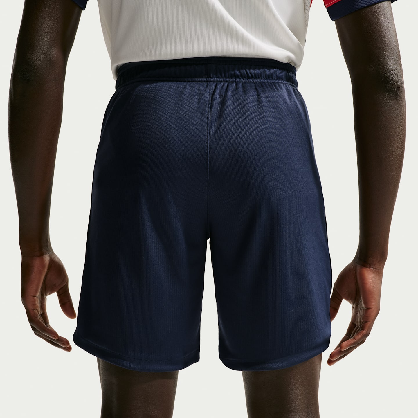 Мужские футбольные шорты Nike Usmnt 2026 Stadium Home Dri-FIT Replica, цвет: Тёмно-синий / Молочный — фото 3