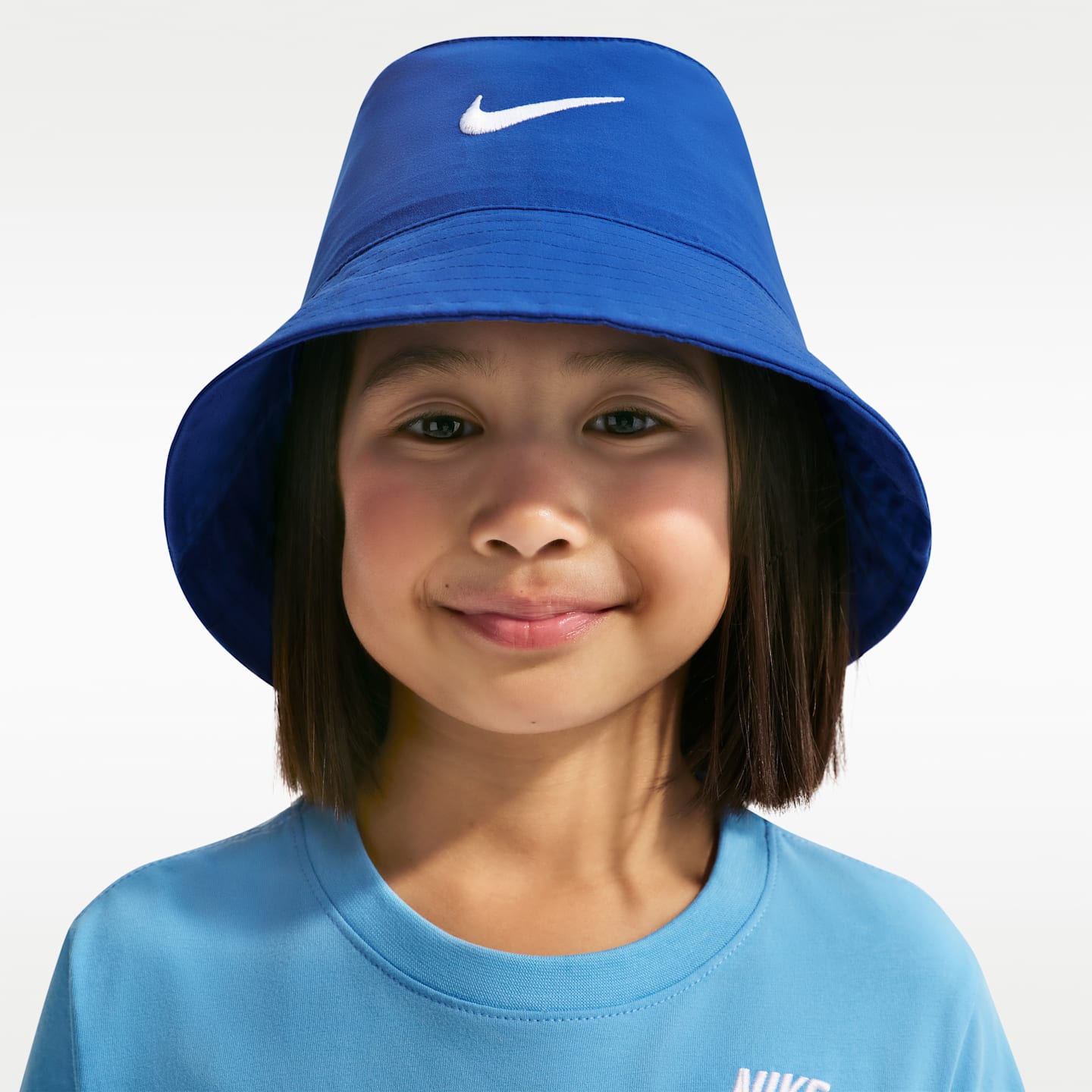 Детская панама Nike Bucket Hat, цвет: Королевский синий — фото 3