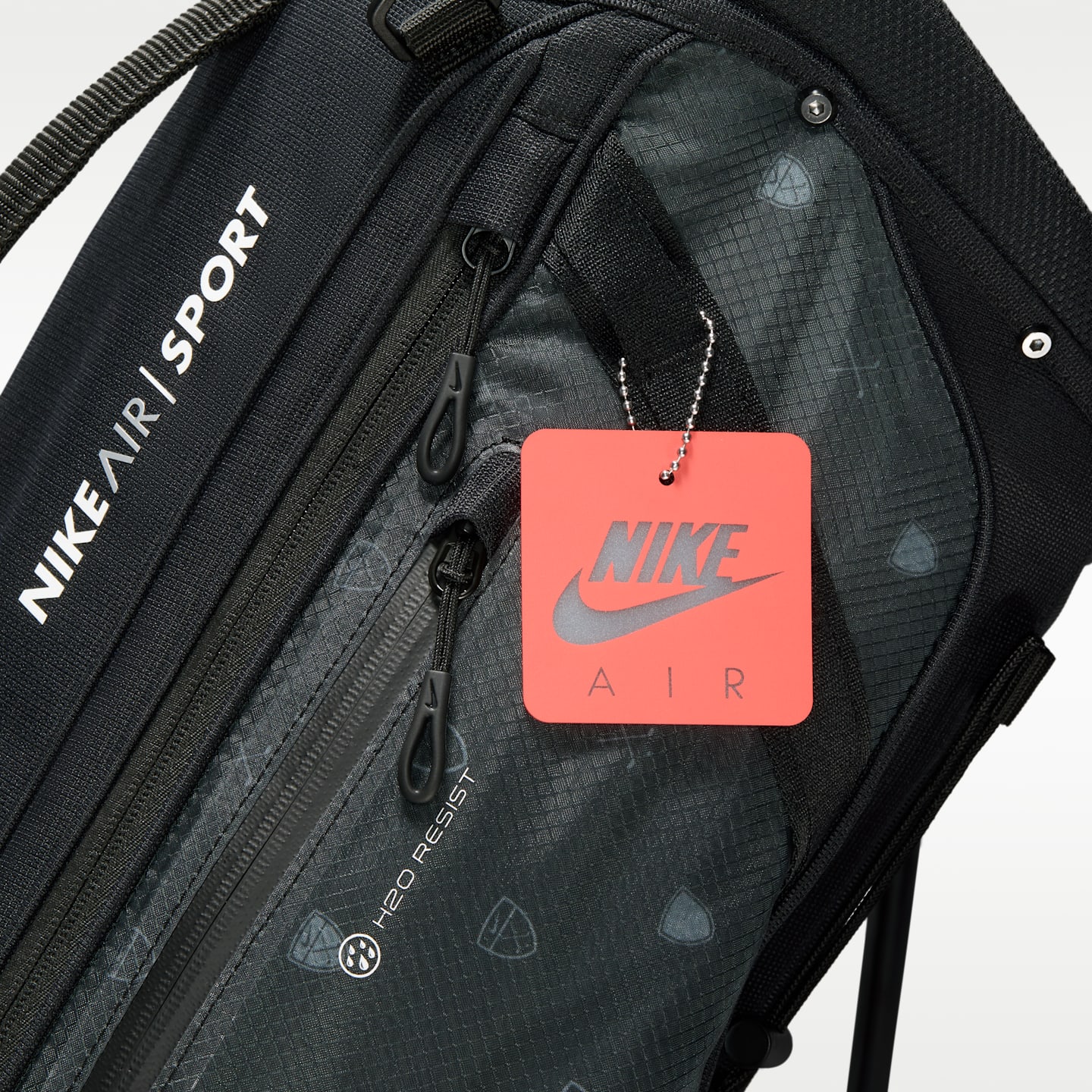 Сумка для гольфа Nike Air Sport 2, цвет: Чёрный / Железный серый — фото 9