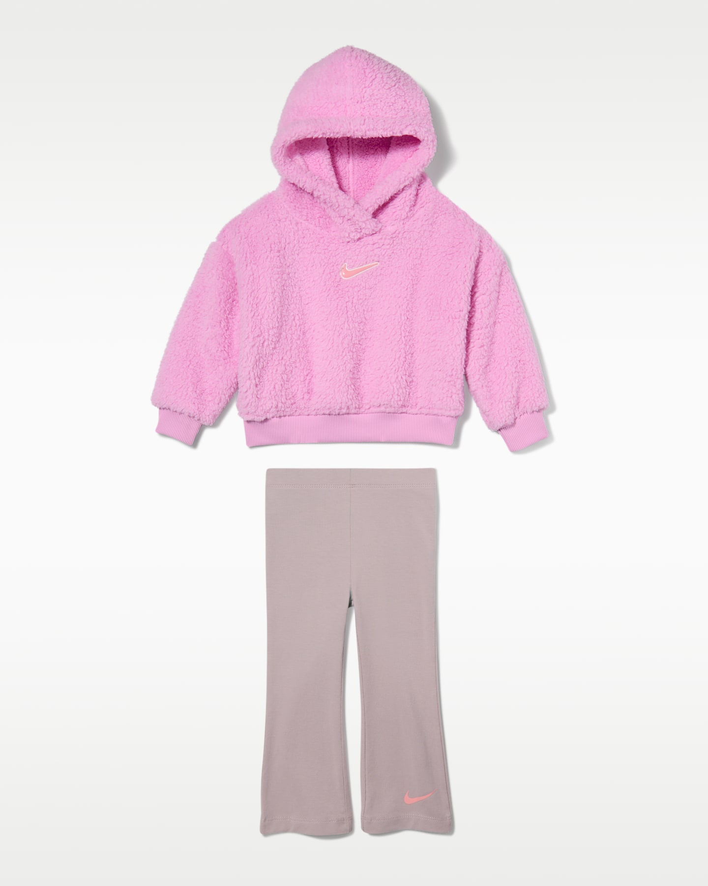 Комплект Nike Dream Float Novelty Pullover Hoodie and Leggings Set для малышей, цвет: Moon Particle — фото 4