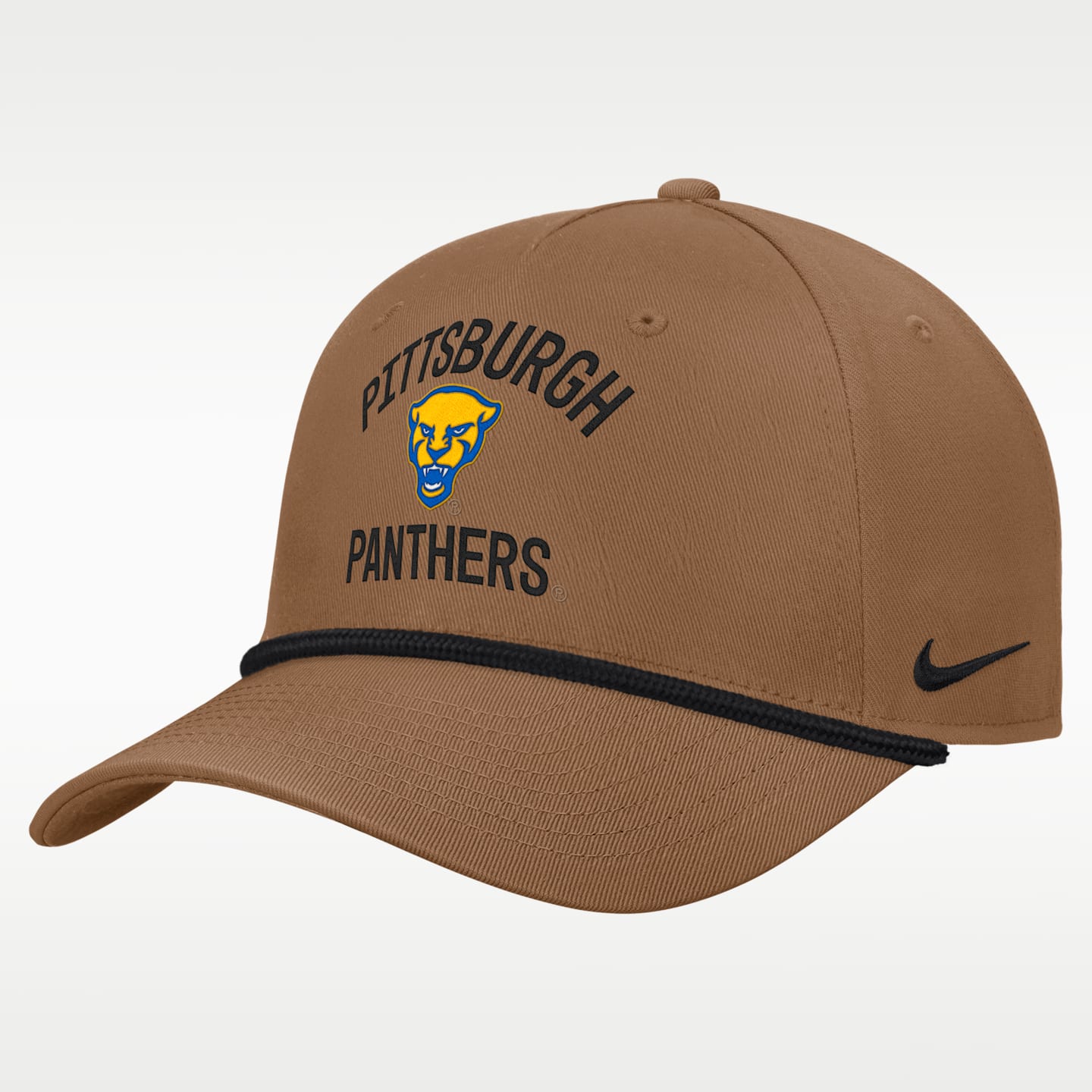 Мужская кепка Nike Pitt 2026 Military Appreciation Rope Rise College Adjustable Hat, цвет: Коричневый