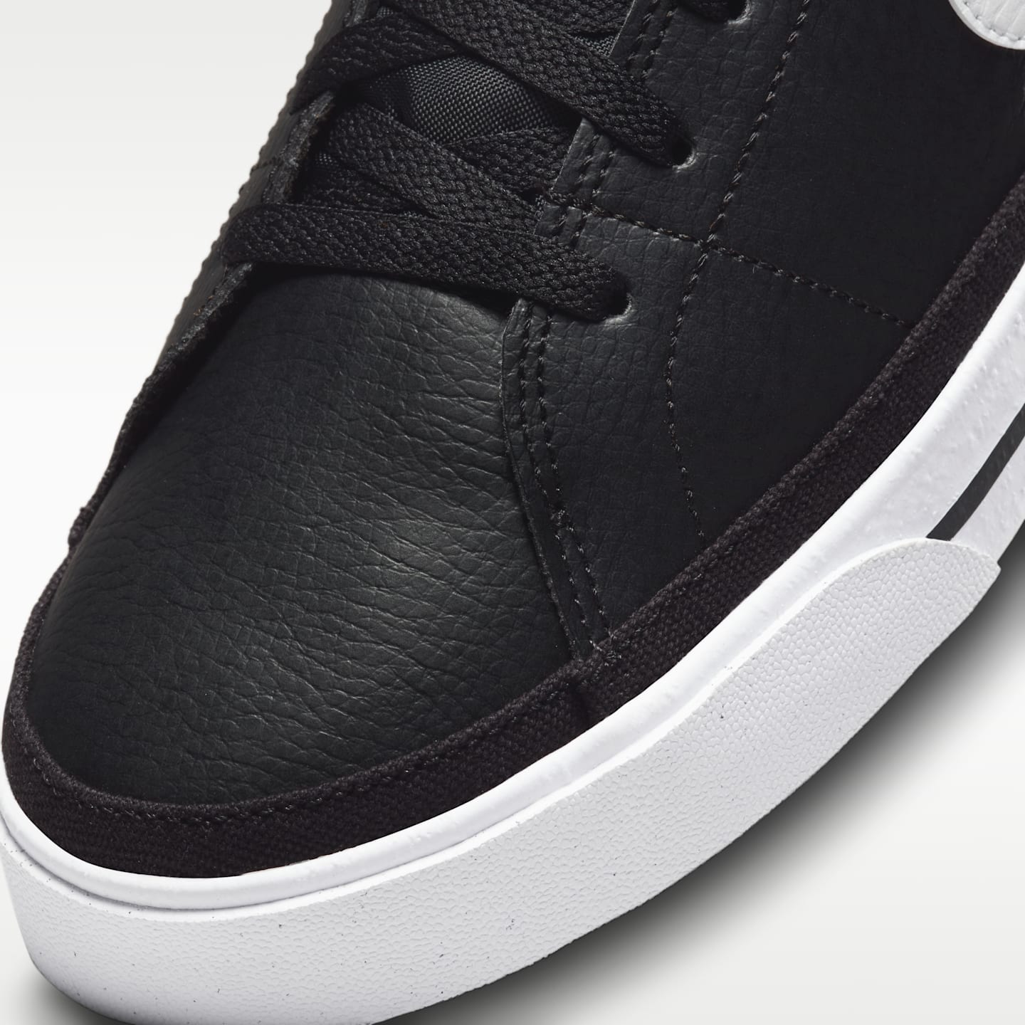 Мужские кроссовки Nike Court Legacy, цвет: Чёрный / Белый — фото 6