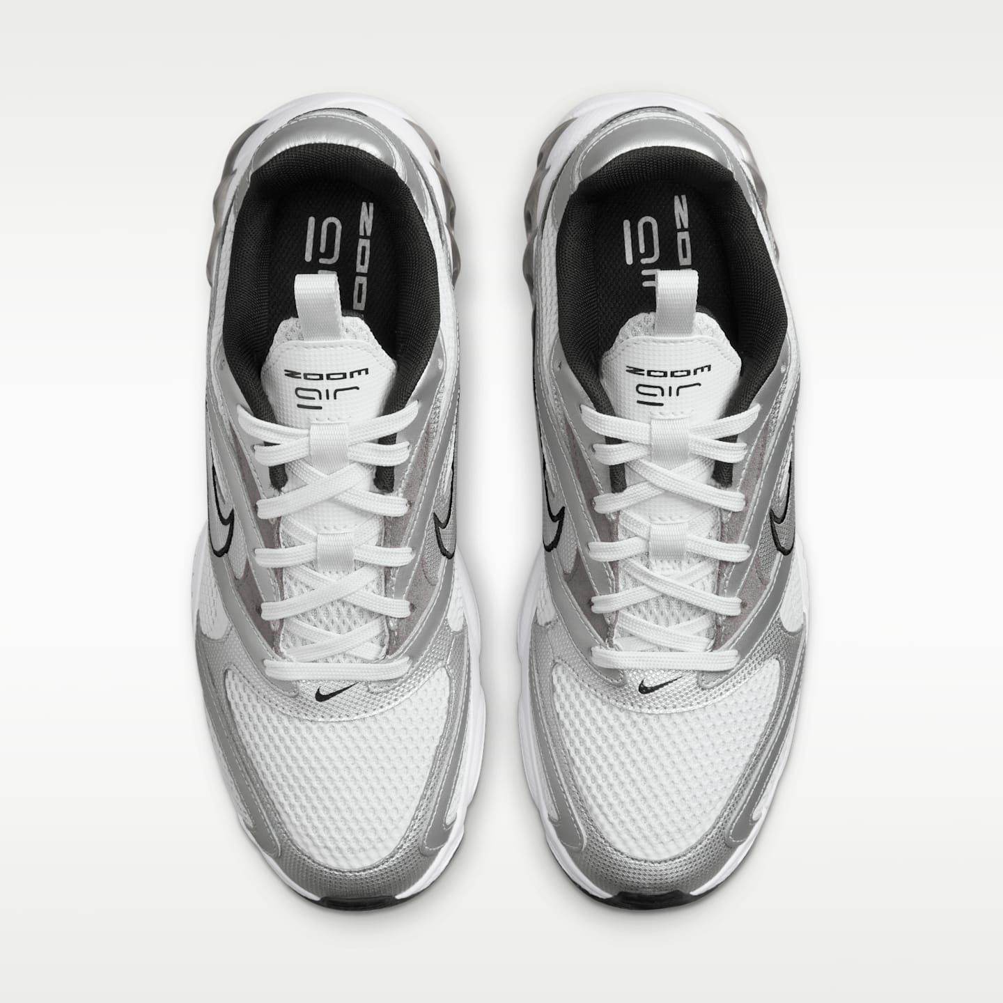 Женские кроссовки Nike Air Zoom Fire, цвет: Белый / Дымчатый серый — фото 4