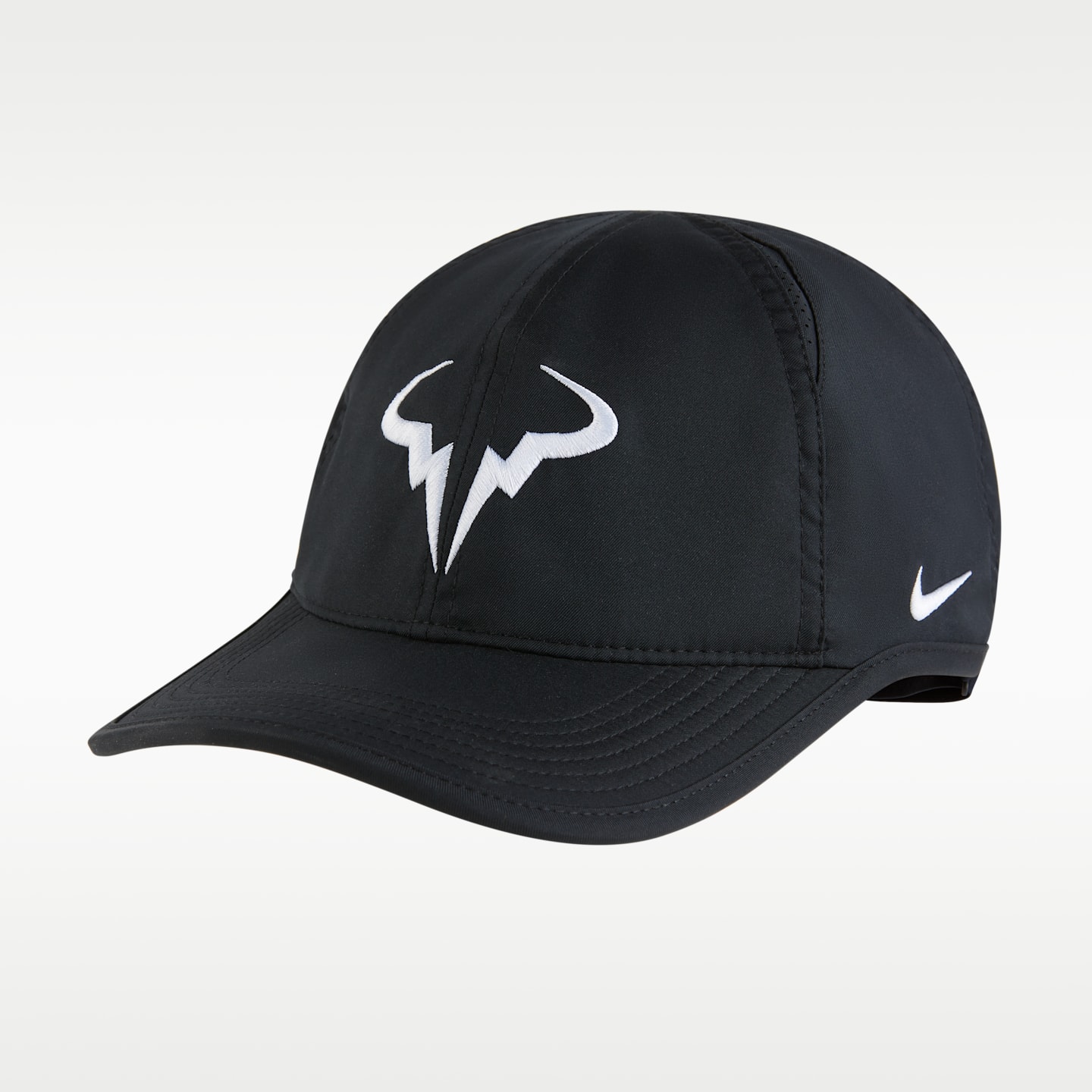 Кепка Nike Dri-FIT Club Unstructured Rafa, цвет: Чёрный / Белый — фото 1
