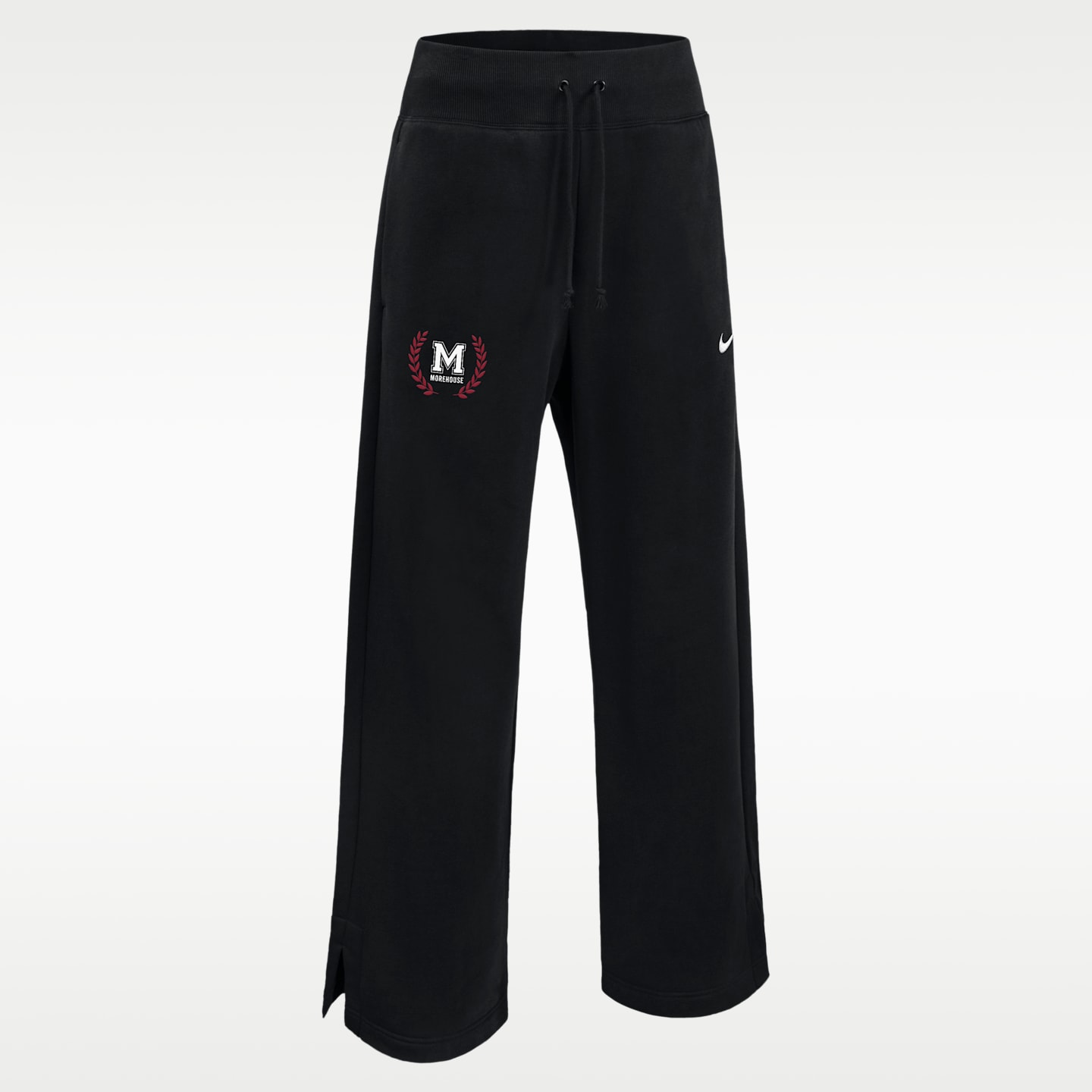 Женские флисовые брюки Nike Phoenix College Morehouse College, цвет: Чёрный — фото 1