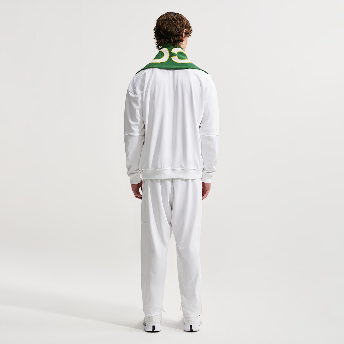 Теннисный шарф Nike Sport, цвет: Зелёный / Белый — фото 5