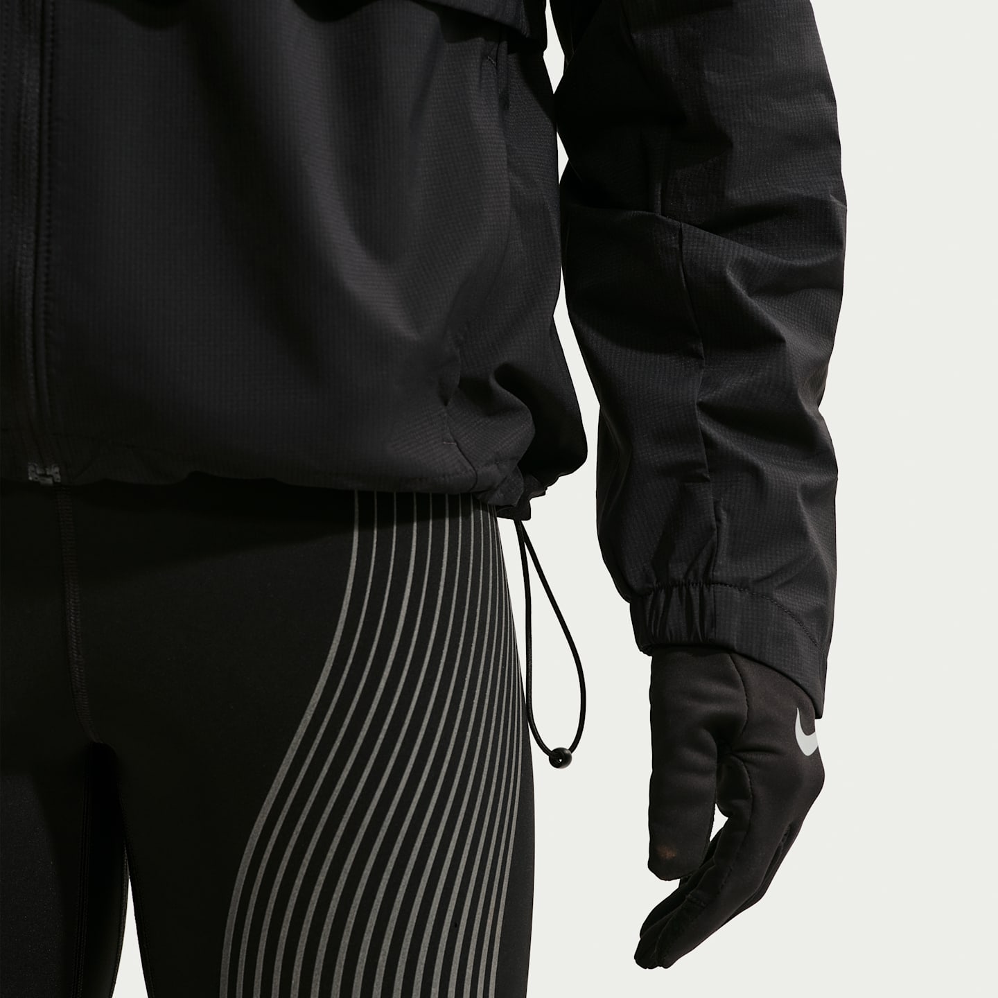 Женская куртка Nike Swift Storm-FIT Running, цвет: Чёрный — фото 8