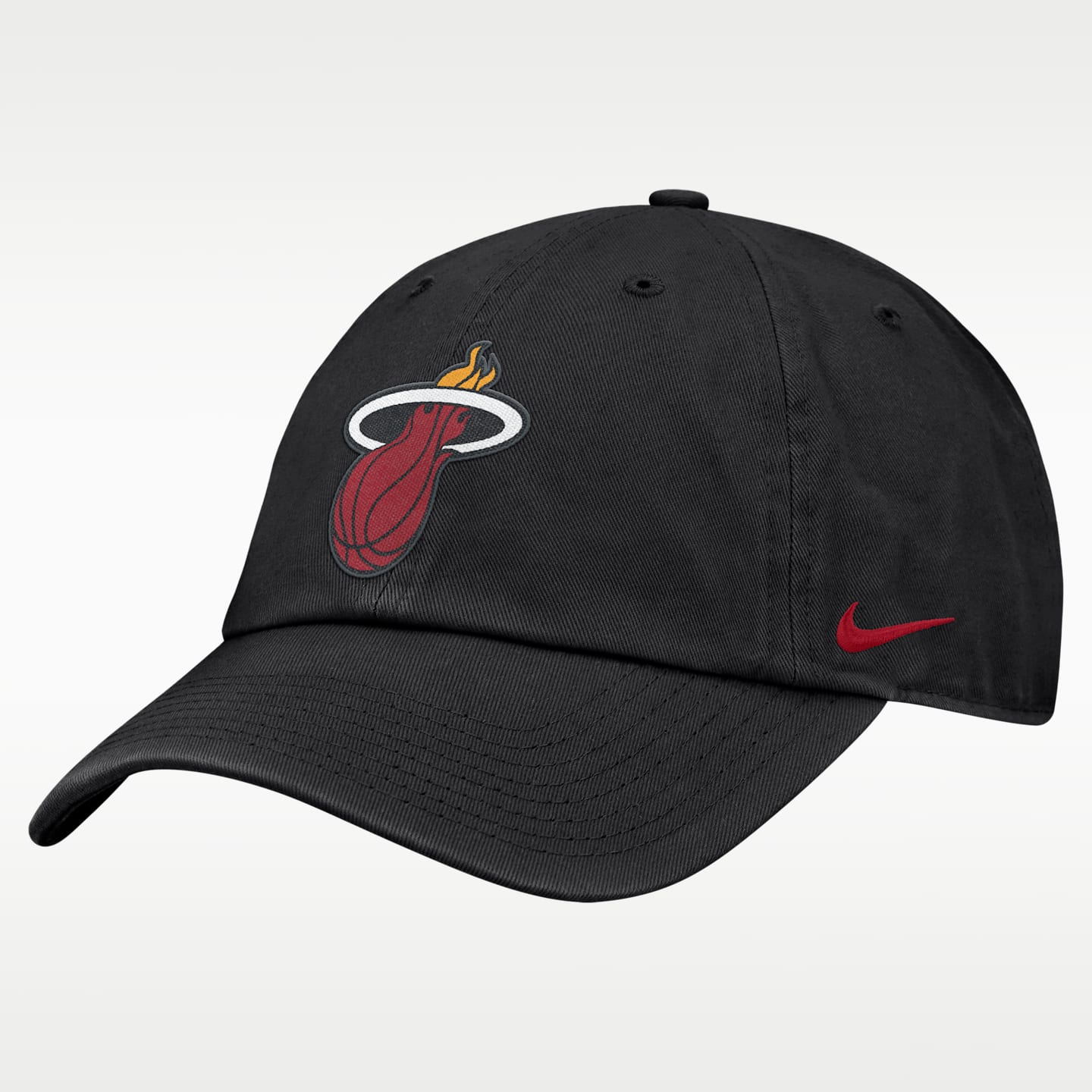 Кепка Nike NBA Miami Heat Club Hardwoods, цвет: Чёрный — фото 1