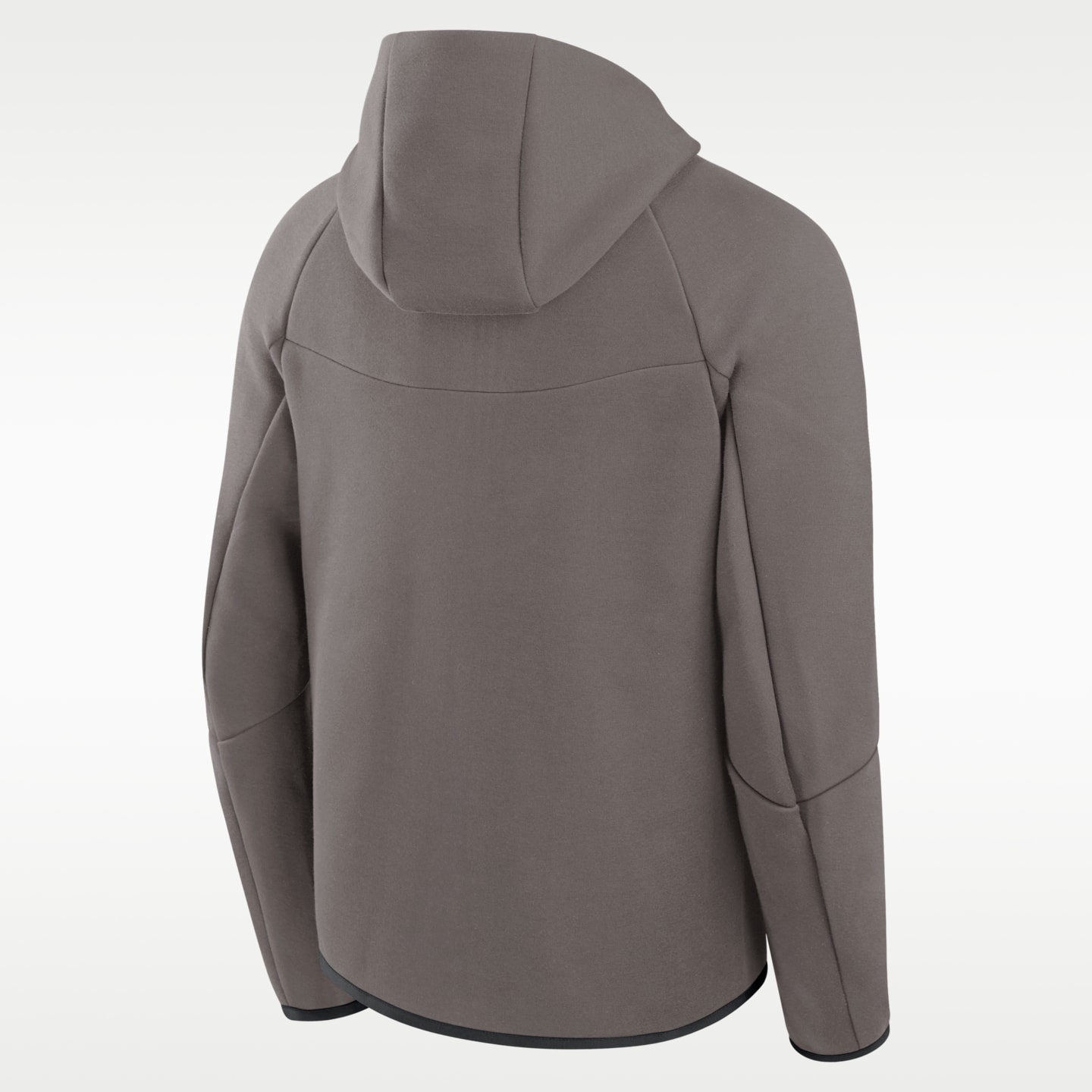 Мужская куртка Nike Buffalo Bills Top Billing Tech Fleece Windrunner NFL Full-Zip Hooded, цвет: Угольный / Чёрный — фото 2