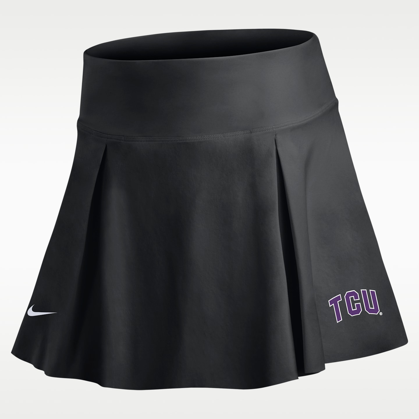 Женская юбка Nike TCU Horned Frogs Club Fleece, цвет: Чёрный — фото 1