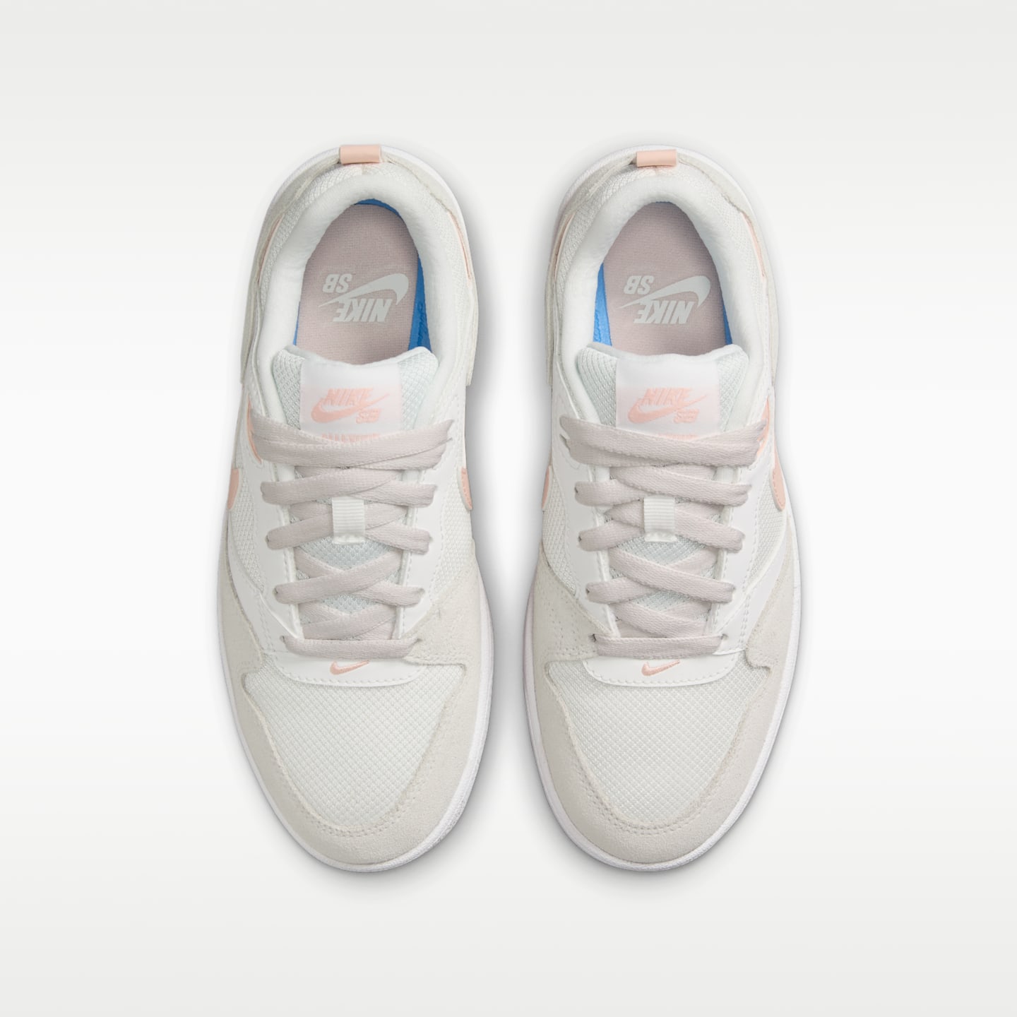 Детские кроссовки Nike SB Alleyoop Skate, цвет: Снежный белый / Белый — фото 4