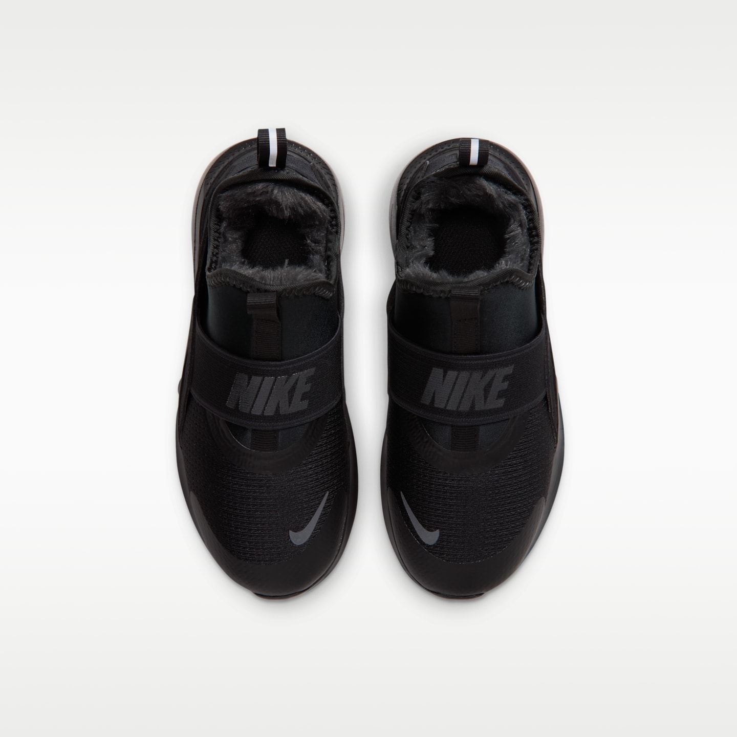 Детские утеплённые кроссовки Nike Flex Runner для малышей, цвет: Чёрный / Серый — фото 4