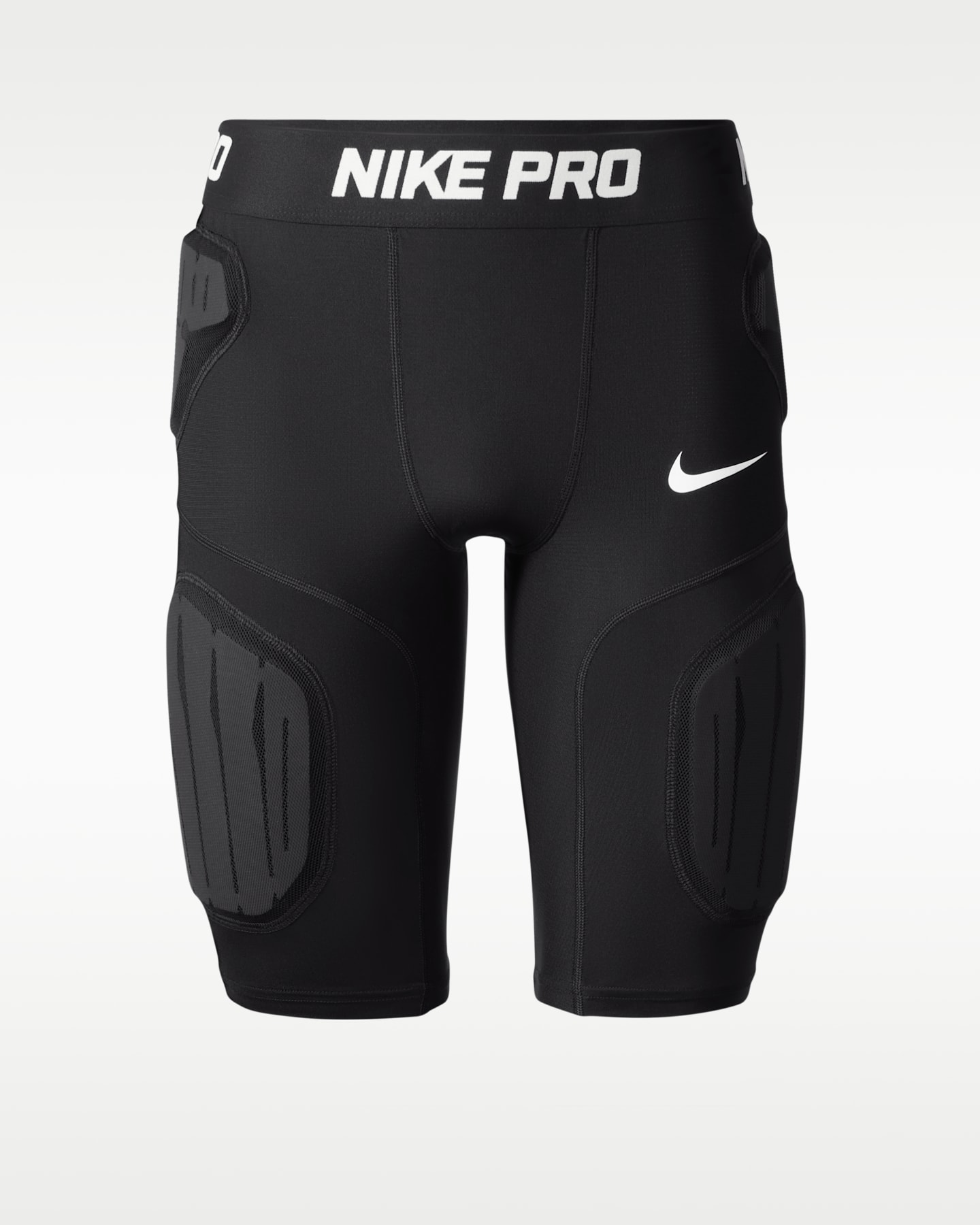 Шорты Nike Pro HyperStrong 2.0 с защитой, цвет: Чёрный — фото 4