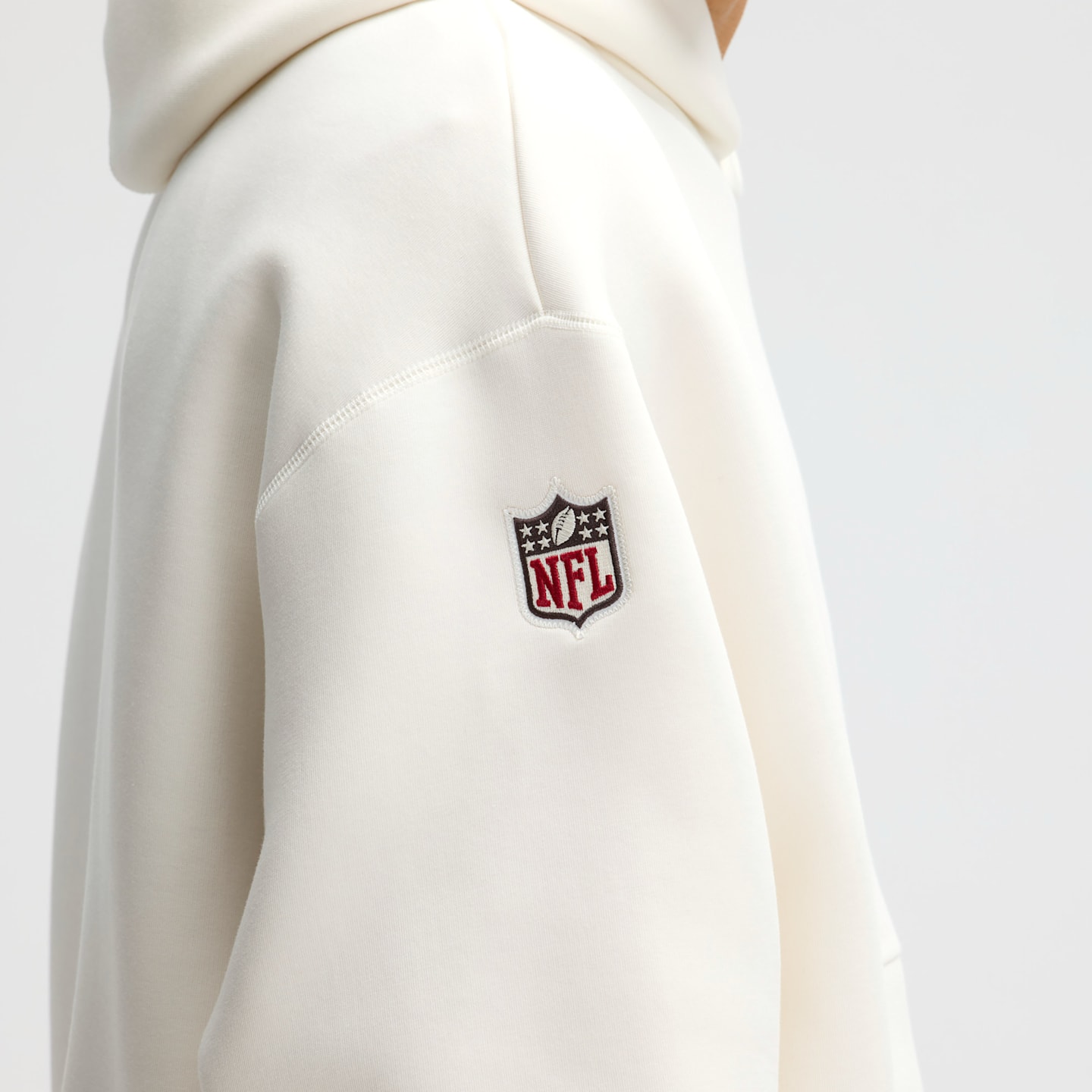 Мужское худи Nike Arizona Cardinals Rivalries Collection Oversized Tech Fleece NFL, цвет: Кремовый — фото 8