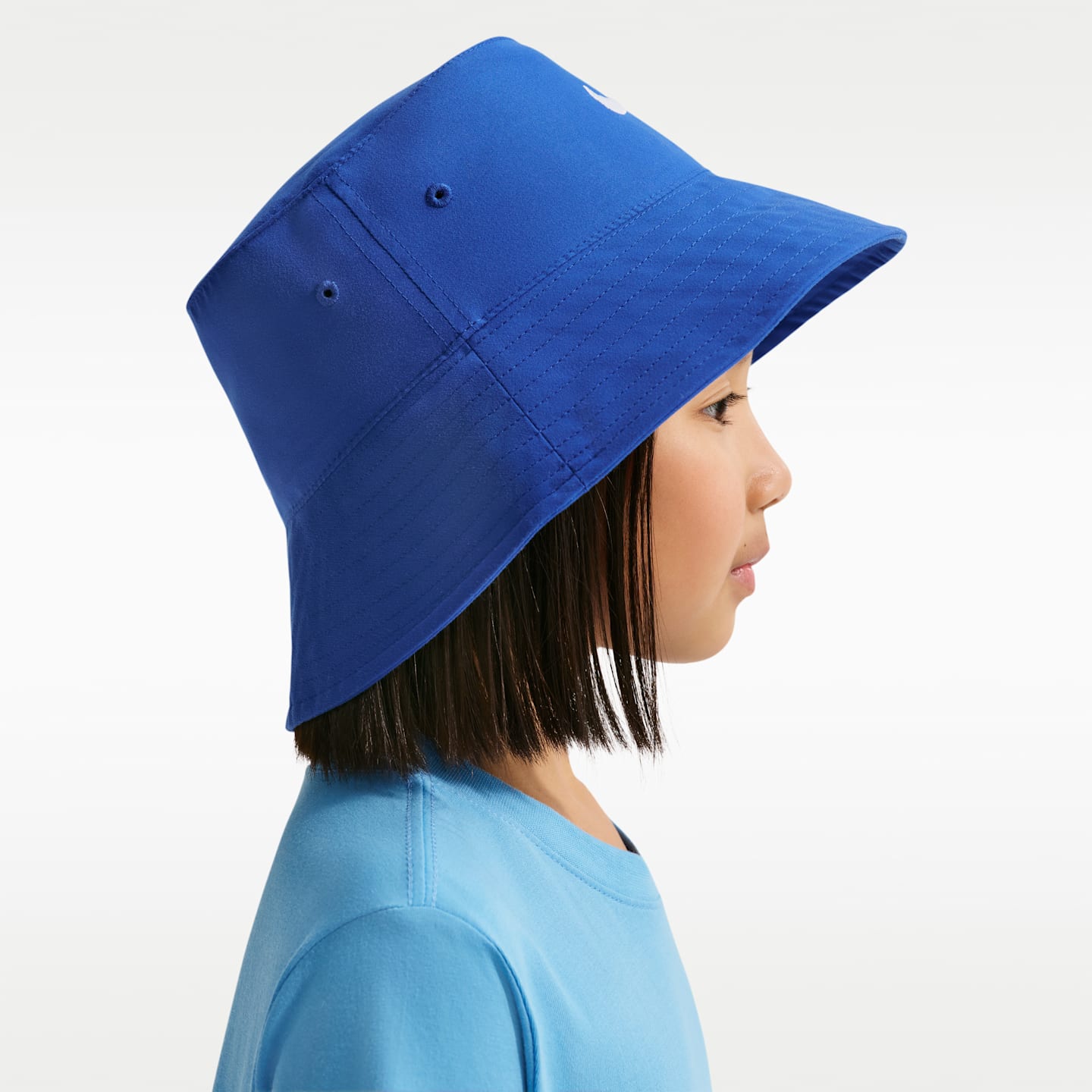 Детская панама Nike Bucket Hat, цвет: Королевский синий — фото 4