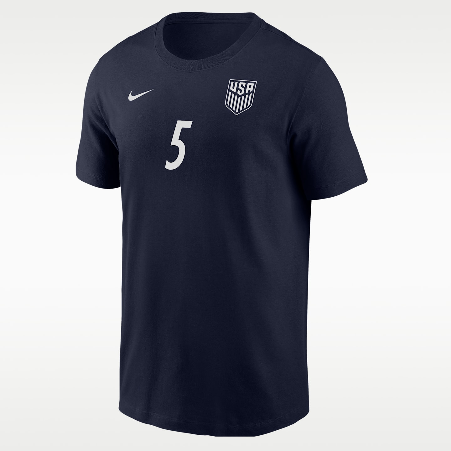 Мужская футбольная футболка Nike Antonee Robinson Team USA, цвет: Тёмно-синий — фото 2
