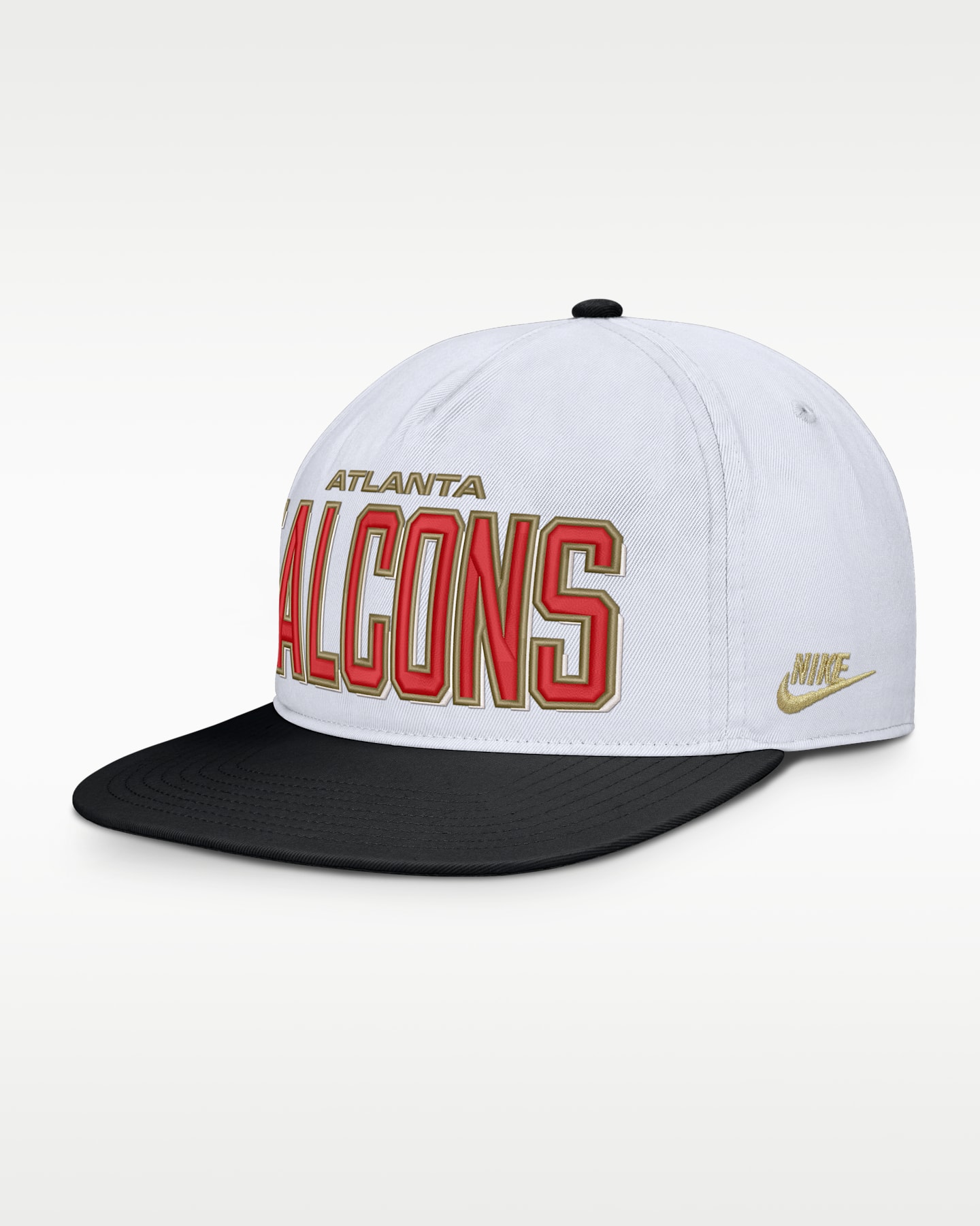 Мужская регулируемая бейсболка Nike Atlanta Falcons Pro NFL, цвет: Белый — фото 3
