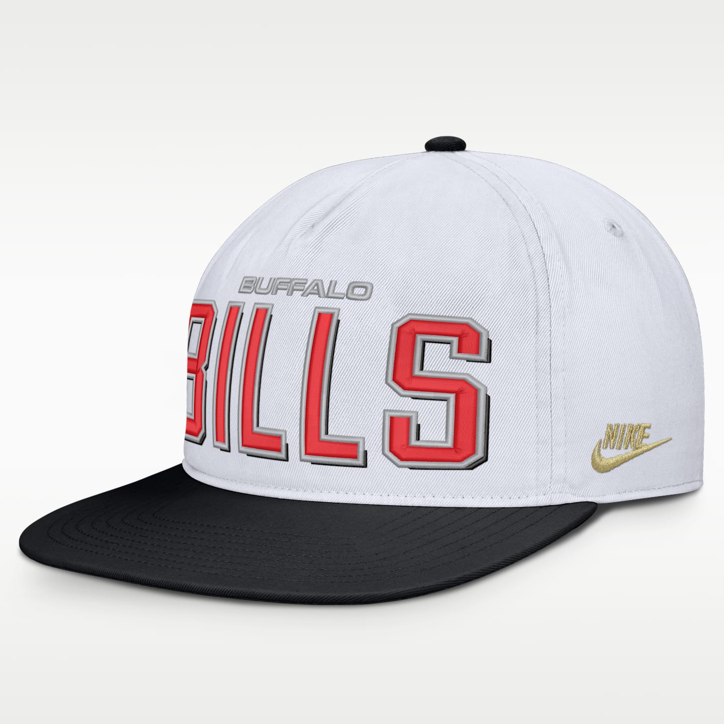 Мужская регулируемая бейсболка Nike Buffalo Bills Pro NFL, цвет: Белый — фото 1