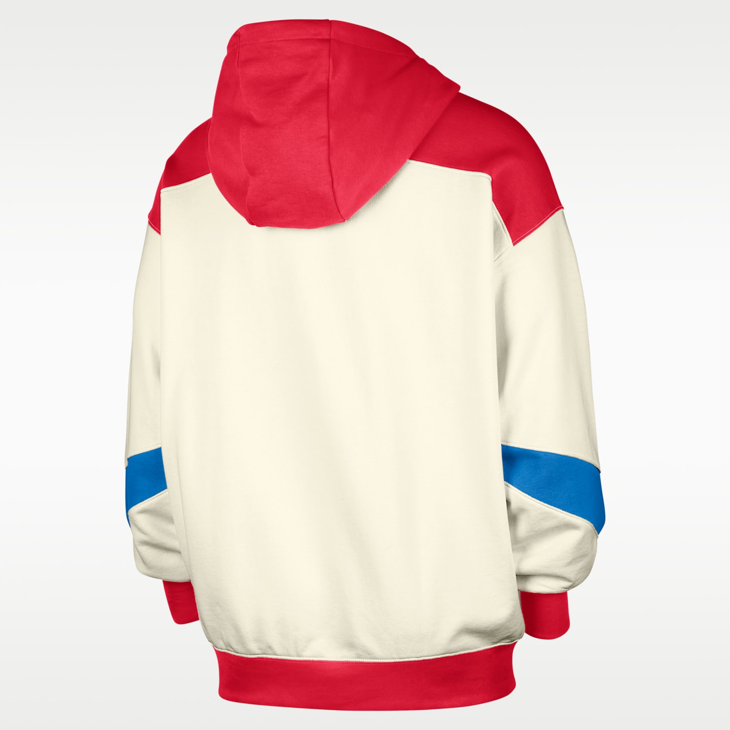 Женские худи WNBA Legends Nike Basketball Jersey Fleece Pullover, цвет: Молочный / Красный — фото 2