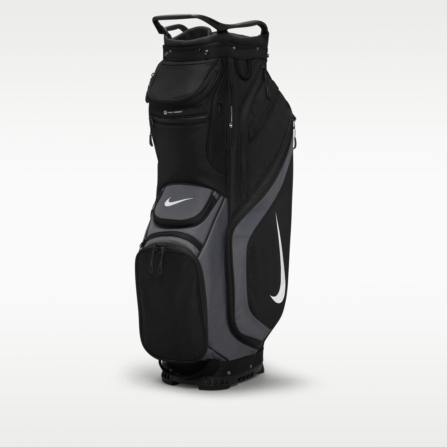 Сумка для гольфа на тележку Nike Performance Cart, цвет: Чёрный / Железный серый — фото 2