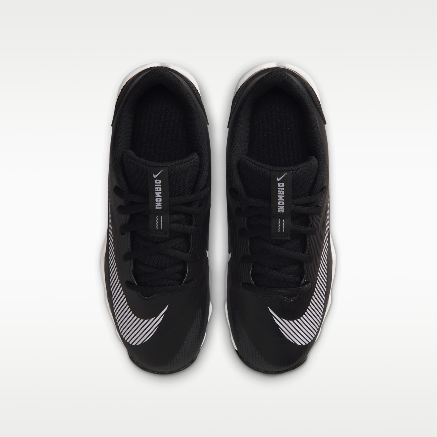 Детские бутсы Nike Diamond Clutch Baseball Cleats, цвет: Чёрный / Антрацитовый — фото 4